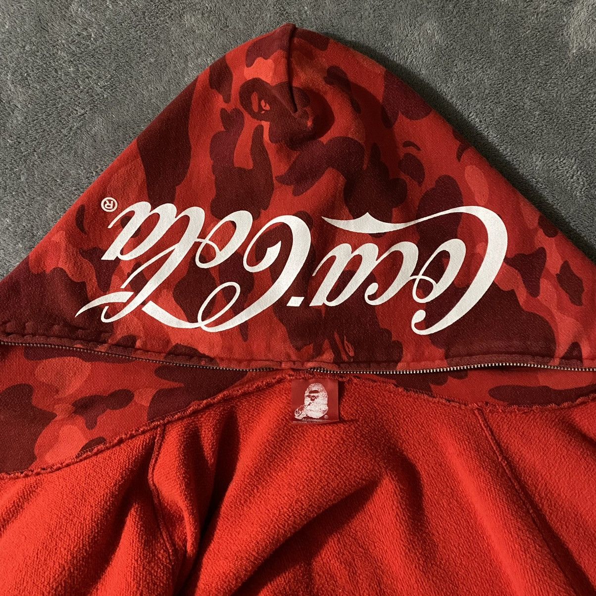 Bape Bape x Coca-Cola Color Camo Full Zip Hoodie Size US XL / EU 56 / 4 - 6 Thumbnail