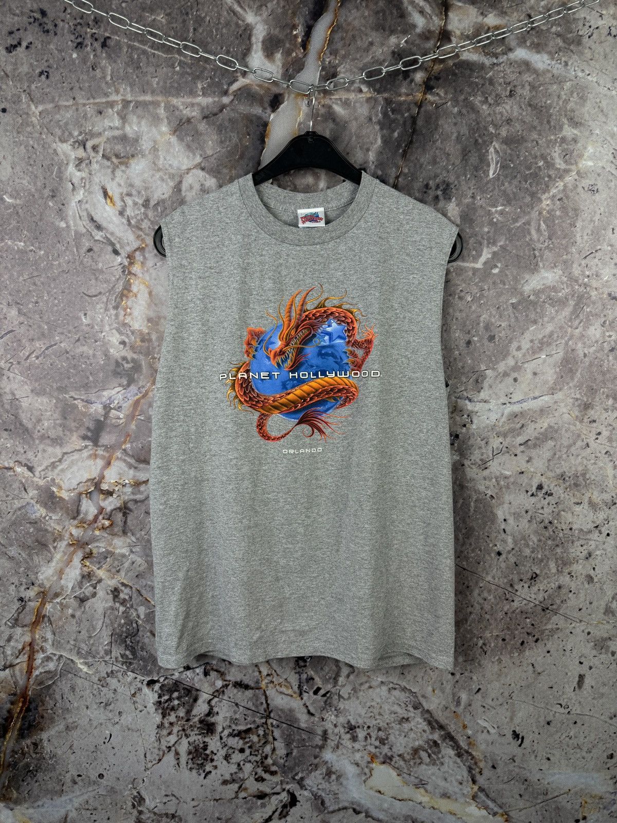 Vintage Men’s Planet Hollywood Orlando 1998 Shirt Sleeveless Size L Size US L / EU 52-54 / 3 - 1 Thumbnail