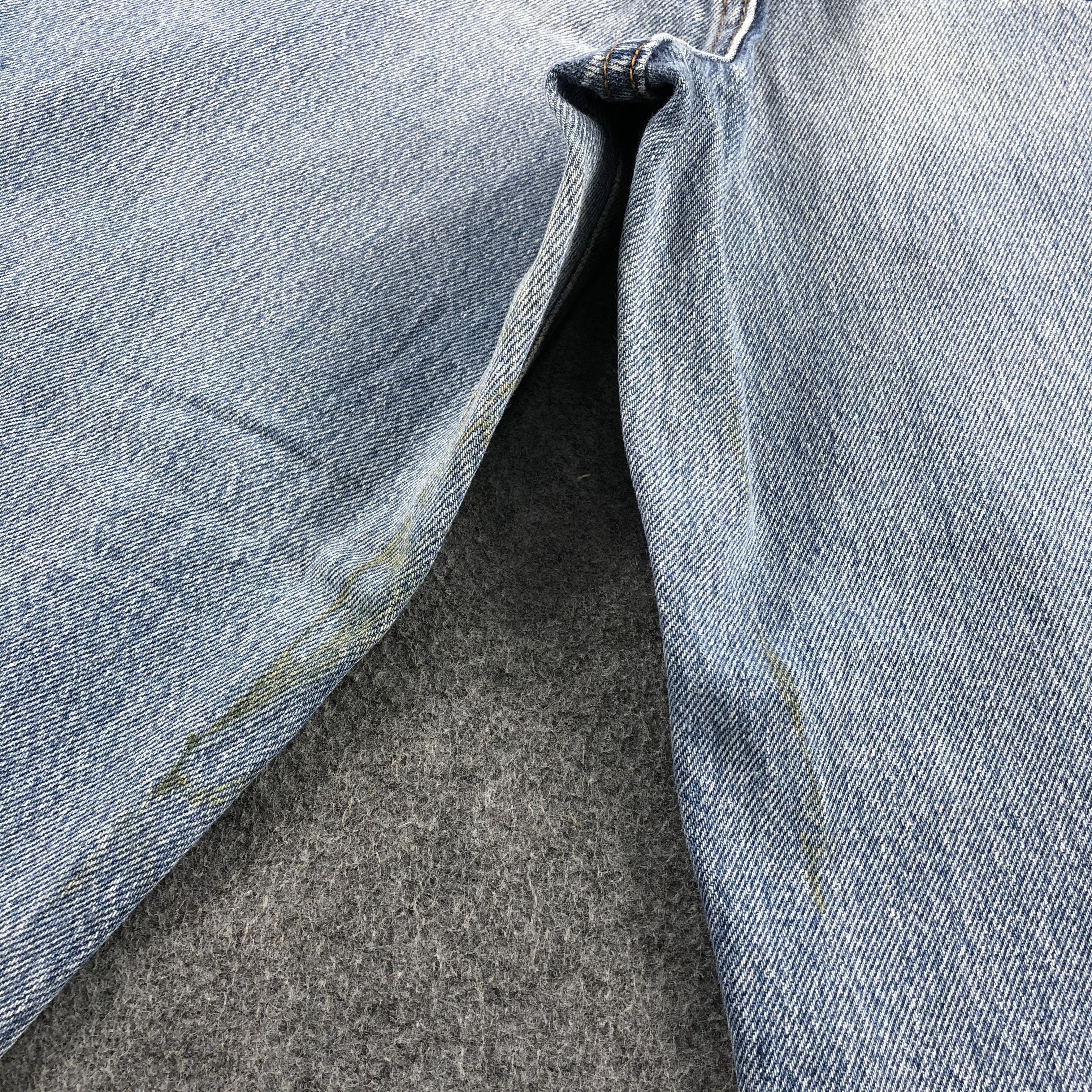 Levi's 90s Vintage Blue Wash Levis 501 Jeans-J1738 Size US 28 / EU 44 - 8 Thumbnail