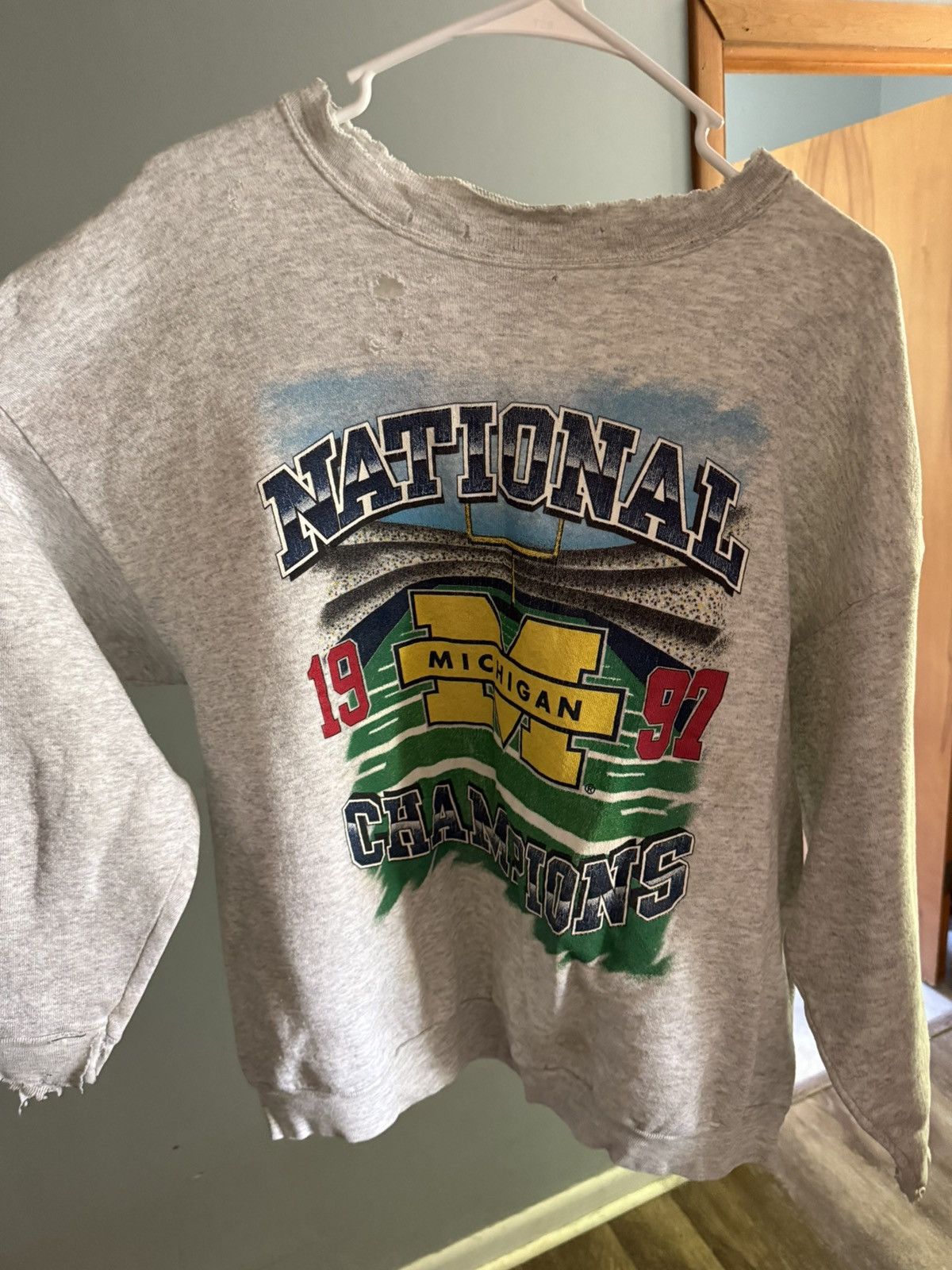 Tultex × Vintage Vintage Michigan crewneck Size US XL / EU 56 / 4 - 1 Thumbnail