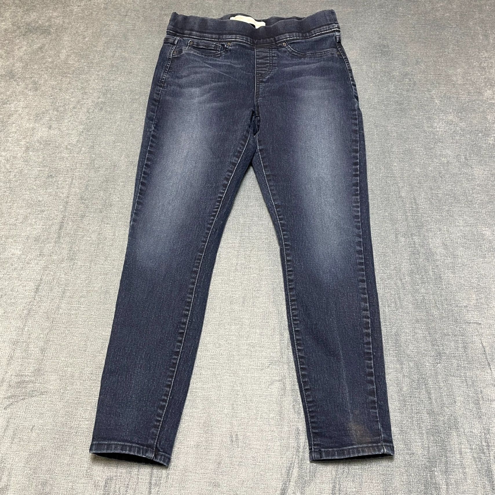 Levi's Levi's Gold Jeans Womens 30x28 Blue Denim Totally Shaping Pull On Skinny Leg Size 30" / US 8 / IT 44 - 7 Thumbnail