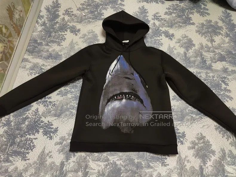 Givenchy Givenchy Classic Shark Hoodie Size US M / EU 48-50 / 2 - 2 Thumbnail