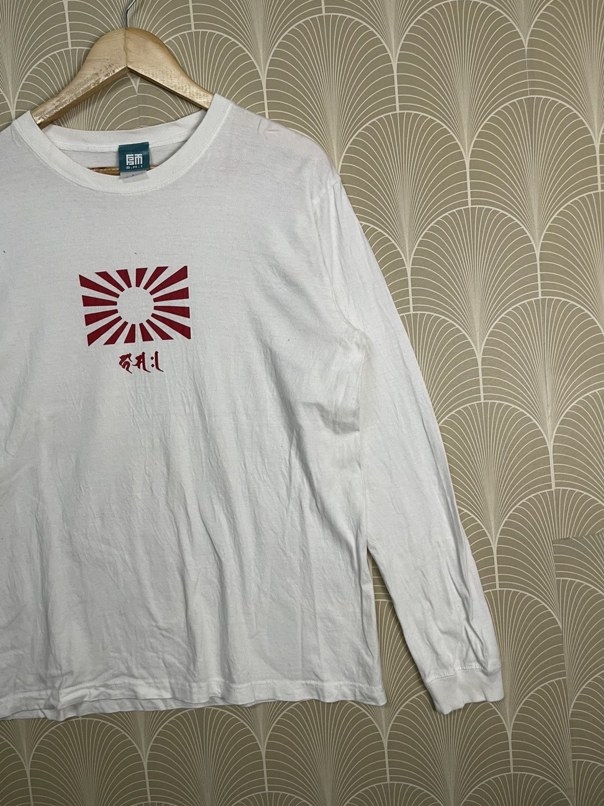 Japanese Brand × Vintage VINTAGE JAPANESE FLAG TEES RARE DESIGN Size US L / EU 52-54 / 3 - 3 Thumbnail