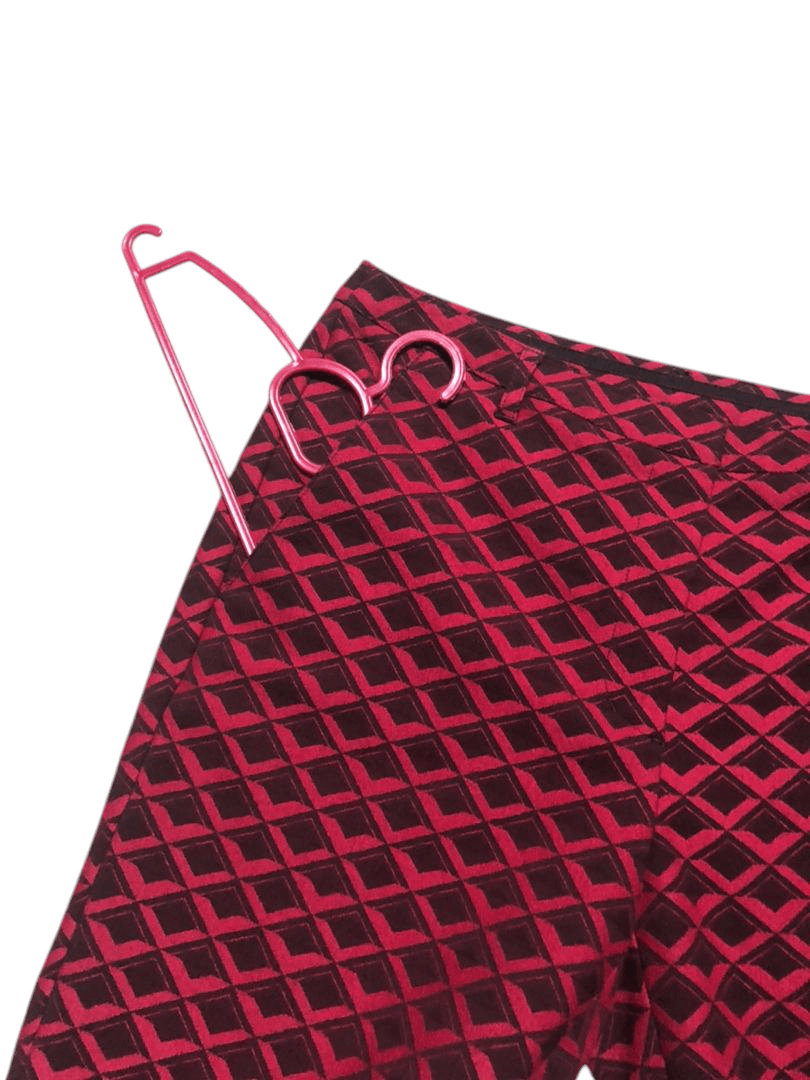 Krizia × Krizia Uomo Evex By Krizia Geometric Colourful Ankle Pants Women Size 30" / US 8 / IT 44 - 11 Thumbnail