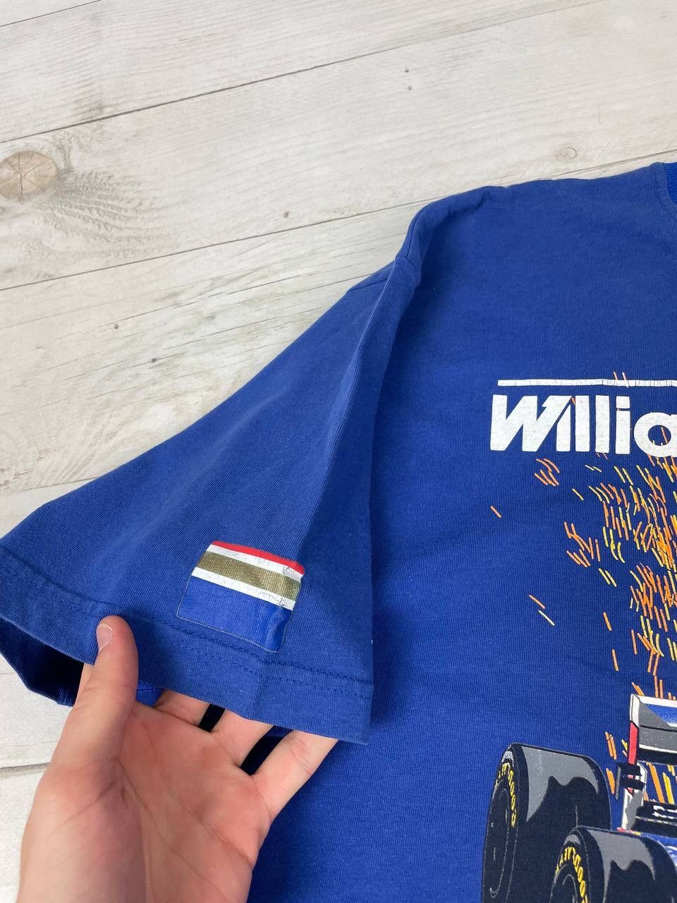 Formula 1 Vintage Williams Renault F1 Racing T-Shirt 90s Size US L / EU 52-54 / 3 - 8 Thumbnail