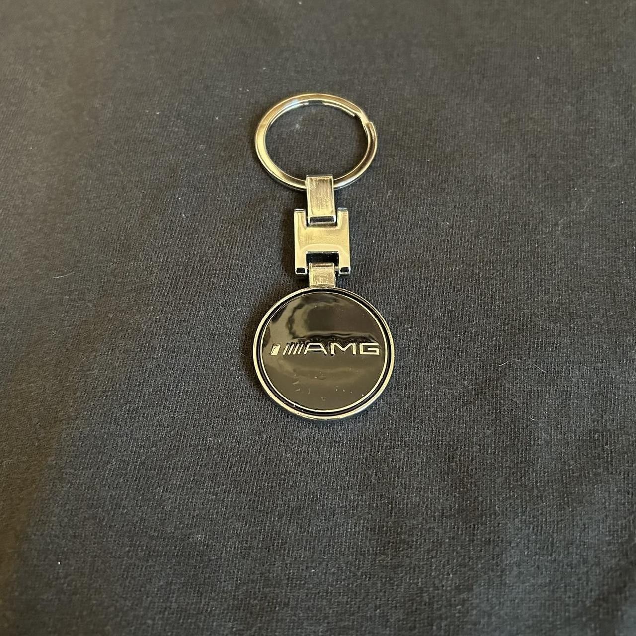 Japanese Brand Y2K 2000s Style Mercedes Benz AMG Emblem Steel Key Chain Size ONE SIZE - 3 Thumbnail