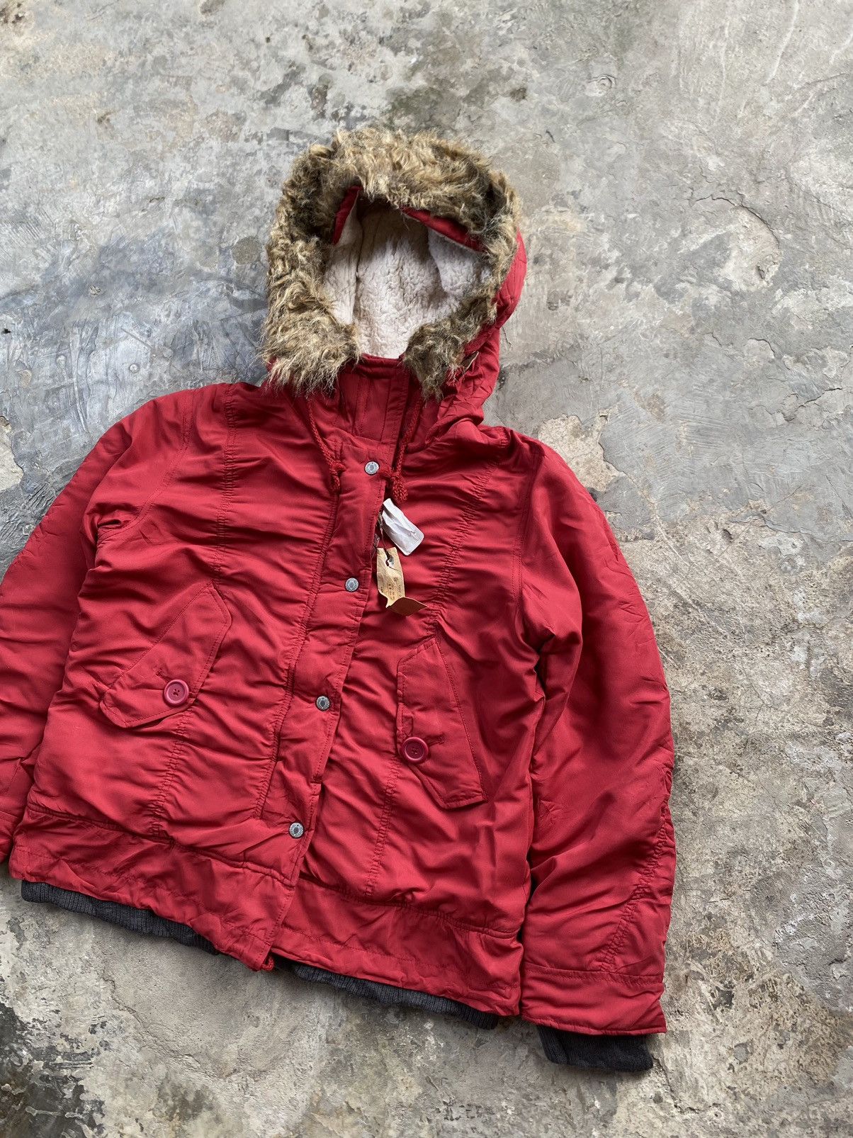 If Six Was Nine × Japanese Brand × Le Grande Bleu (L.G.B.) Vintage Smith’s American Fur Hoodie Jacket Size L / US 10 / IT 46 - 2 Thumbnail