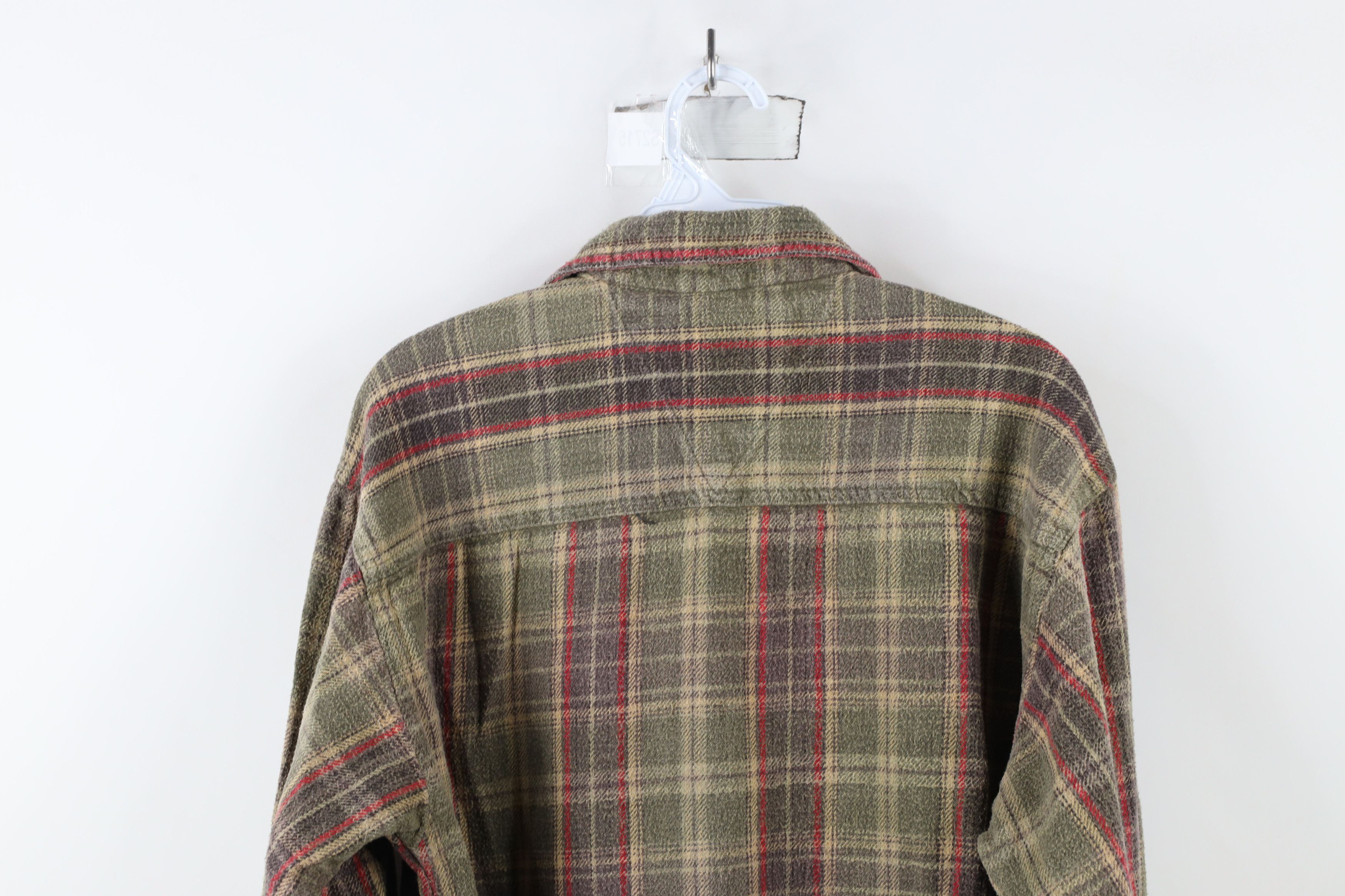 Vintage Vintage 90s Streetwear Rainbow Plaid Flannel Button Shirt Size US M / EU 48-50 / 2 - 9 Thumbnail
