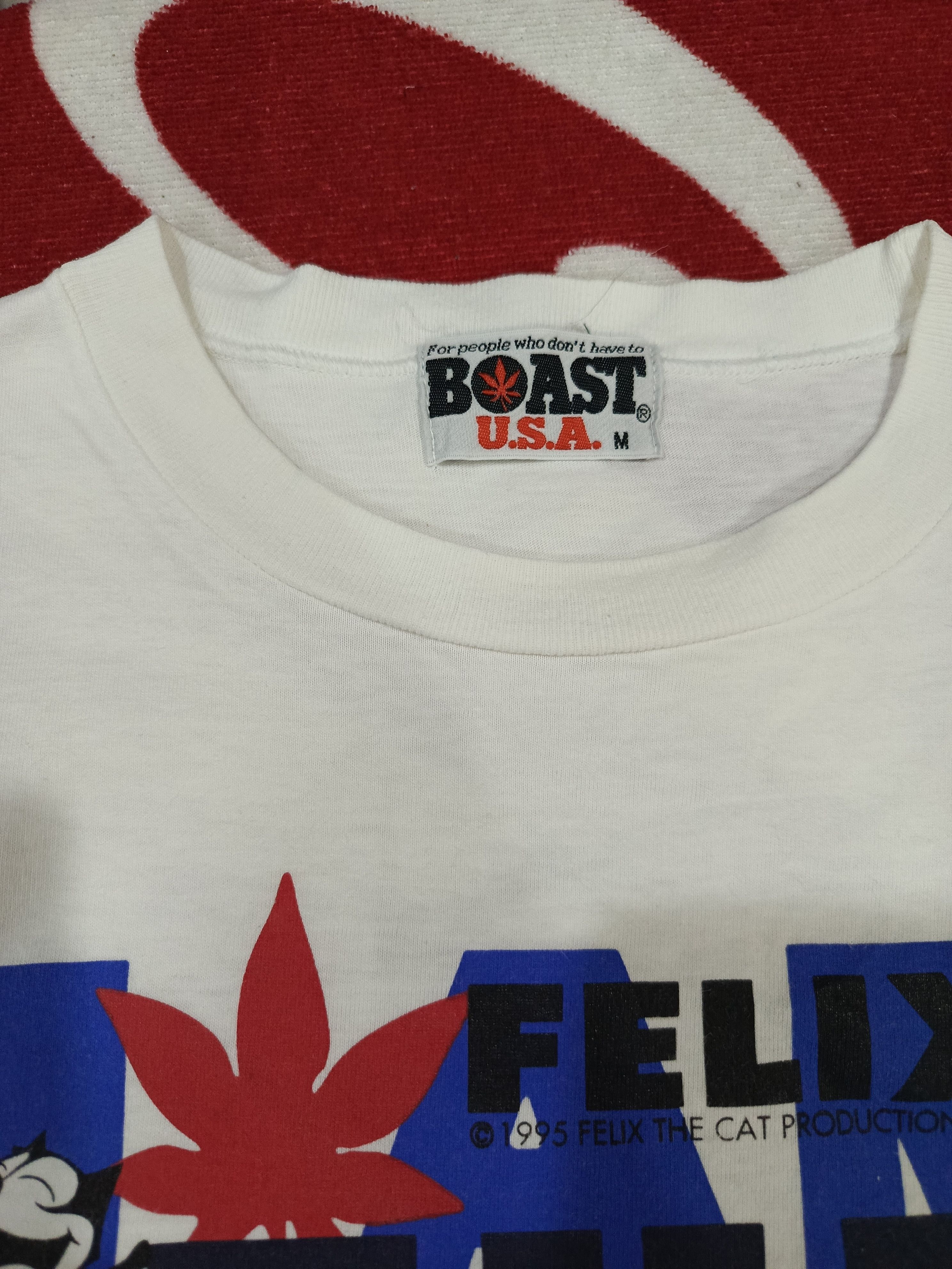 Vintage Vintage BOAST USA FELIX THE CAT 1995’production street shirt Size US M / EU 48-50 / 2 - 4 Thumbnail