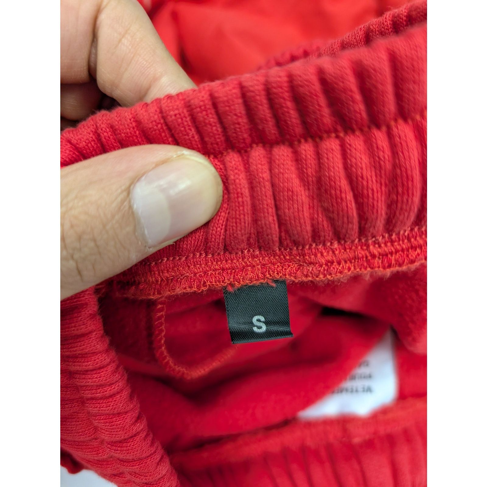 Vetements o1rshd1 Sweatpants / Joggers in Red Size US 30 / EU 46 - 12 Thumbnail