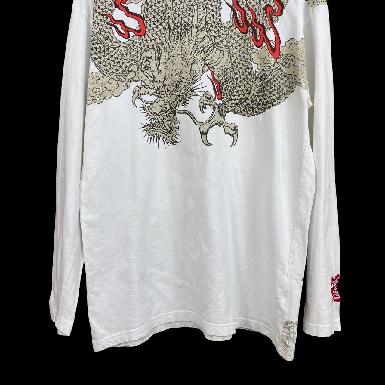Japanese Brand JAPANESE DRAGON YAKUZA SHIRT Size US L / EU 52-54 / 3 - 3 Thumbnail