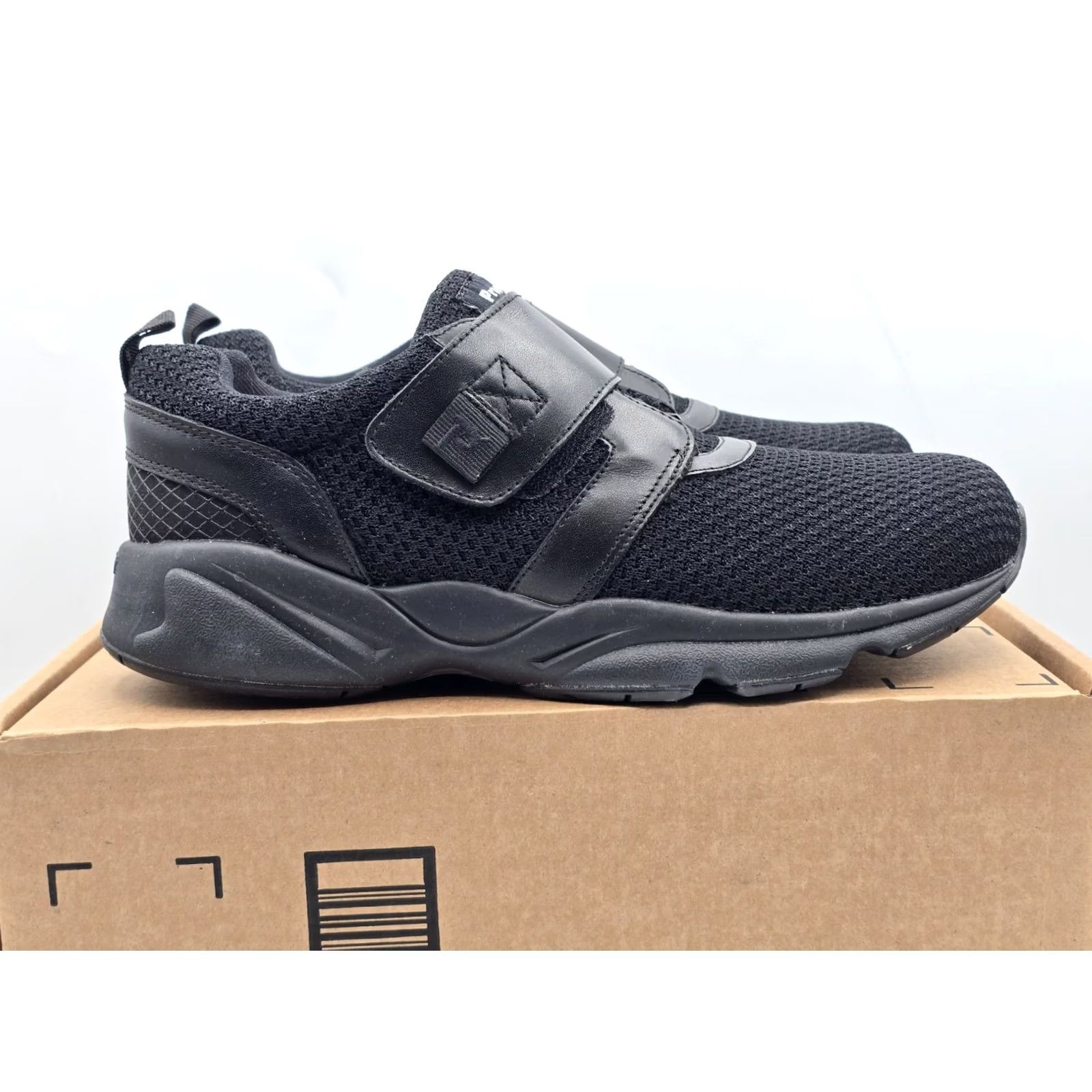 Vintage Propet Stability X Strap Women’s Sneaker / black - WAA033M - Sz 12 W (D) - Nike Size US 12 / IT 42 - 4 Thumbnail