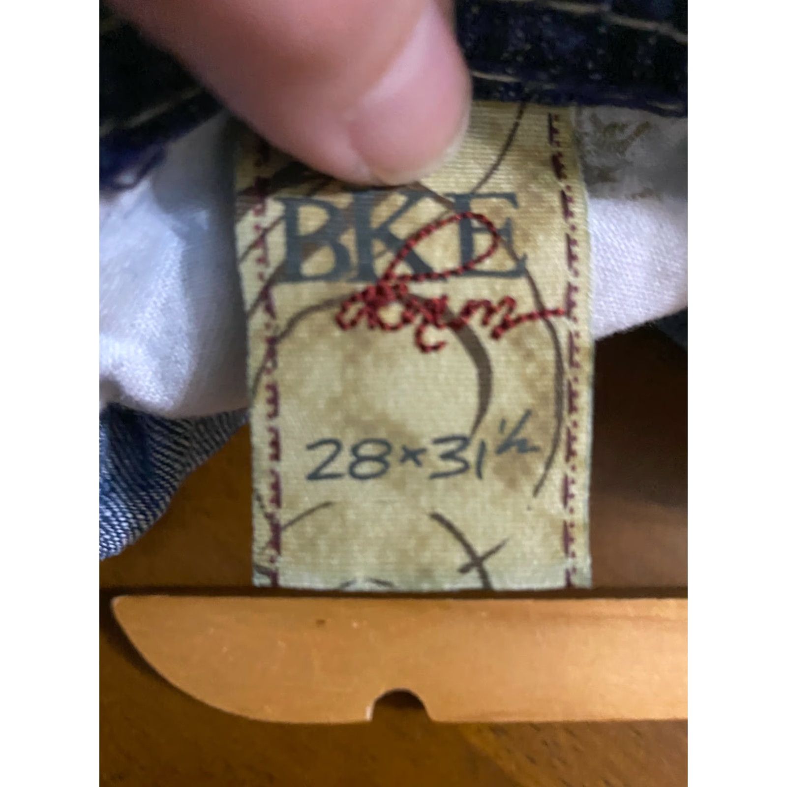 Vintage BKE Jeans Women 28 x 31.5 Denim Wendi Stretch Medium Wash Mid Rise Jeans Size 28" / US 6 / IT 42 - 5 Thumbnail