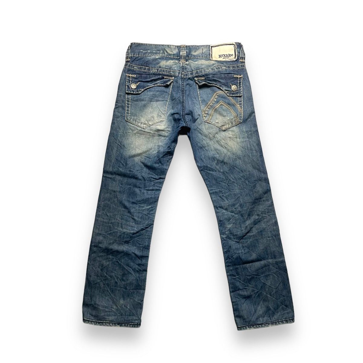 If Six Was Nine VINTAGE BUCKAROO WASHED DENIM PANTS Size US 32 / EU 48 - 2 Thumbnail