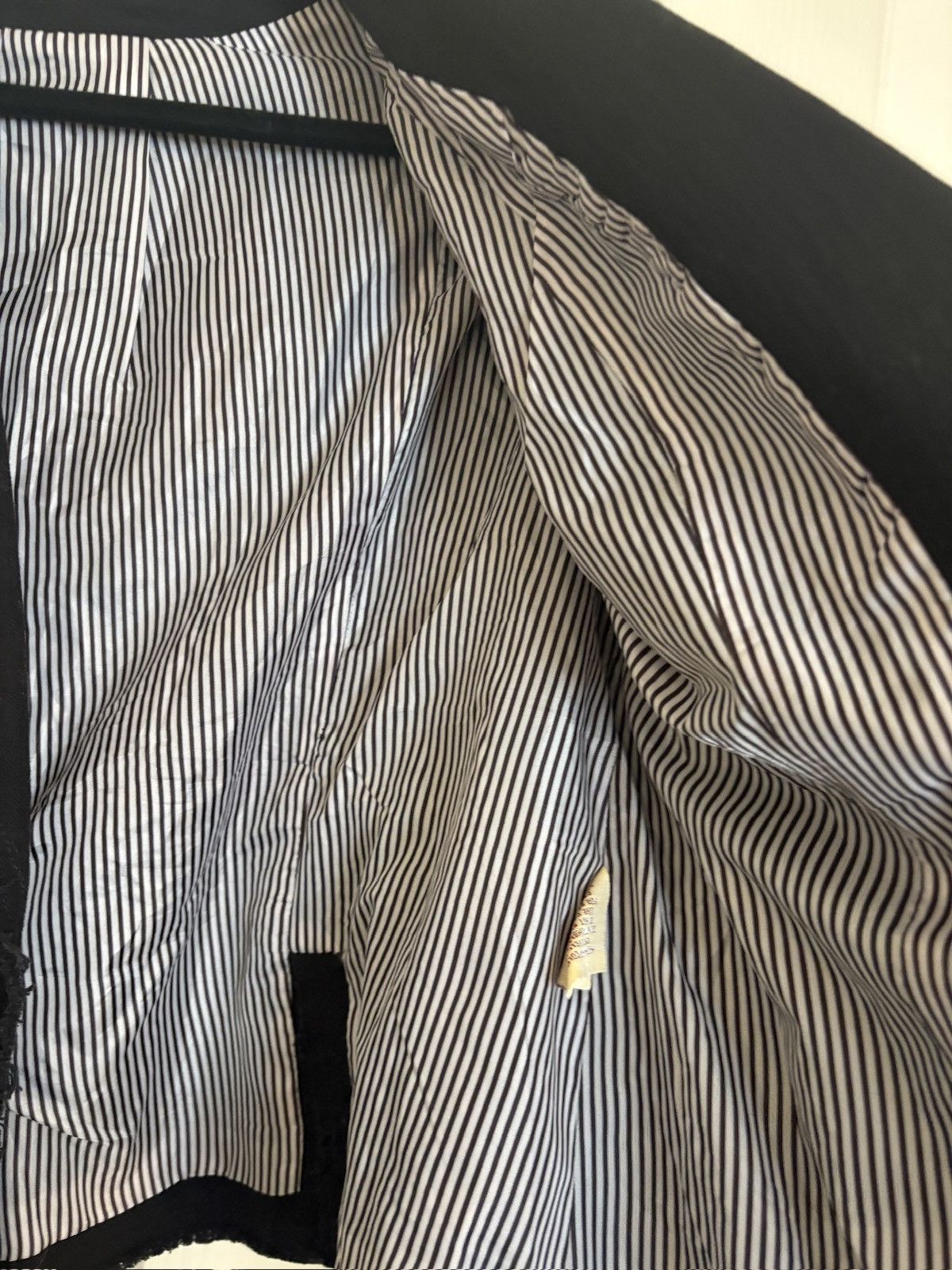 Other black pinstripe lined jacket Size US S / EU 44-46 / 1 - 4 Thumbnail