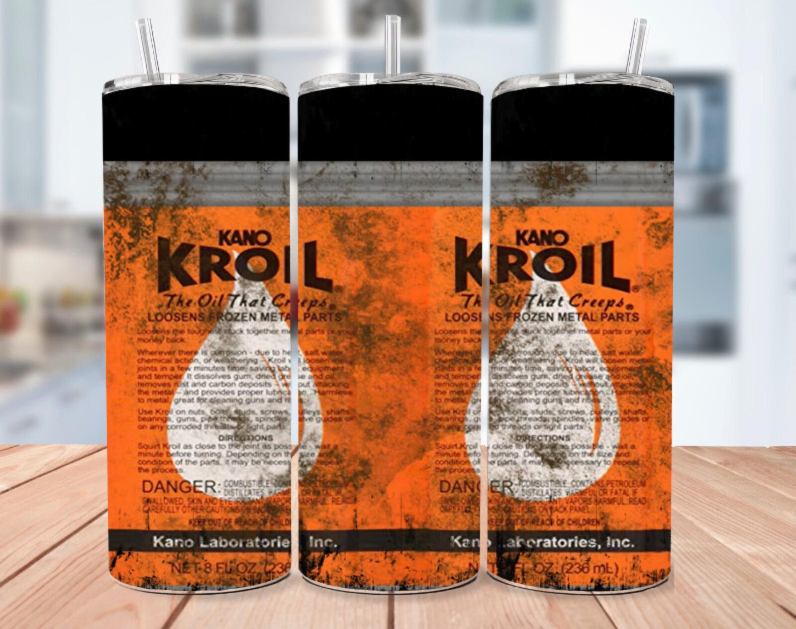 The Unbranded Brand Kano Kroil Stainless Steel Tumbler 20 Oz. Dirty Look Size ONE SIZE - 1 Thumbnail