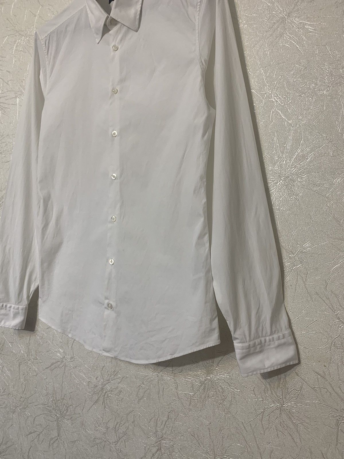 Gucci Gucci Men’s White Classic Slimfit Shirt Button Up Size S Size US S / EU 44-46 / 1 - 3 Thumbnail