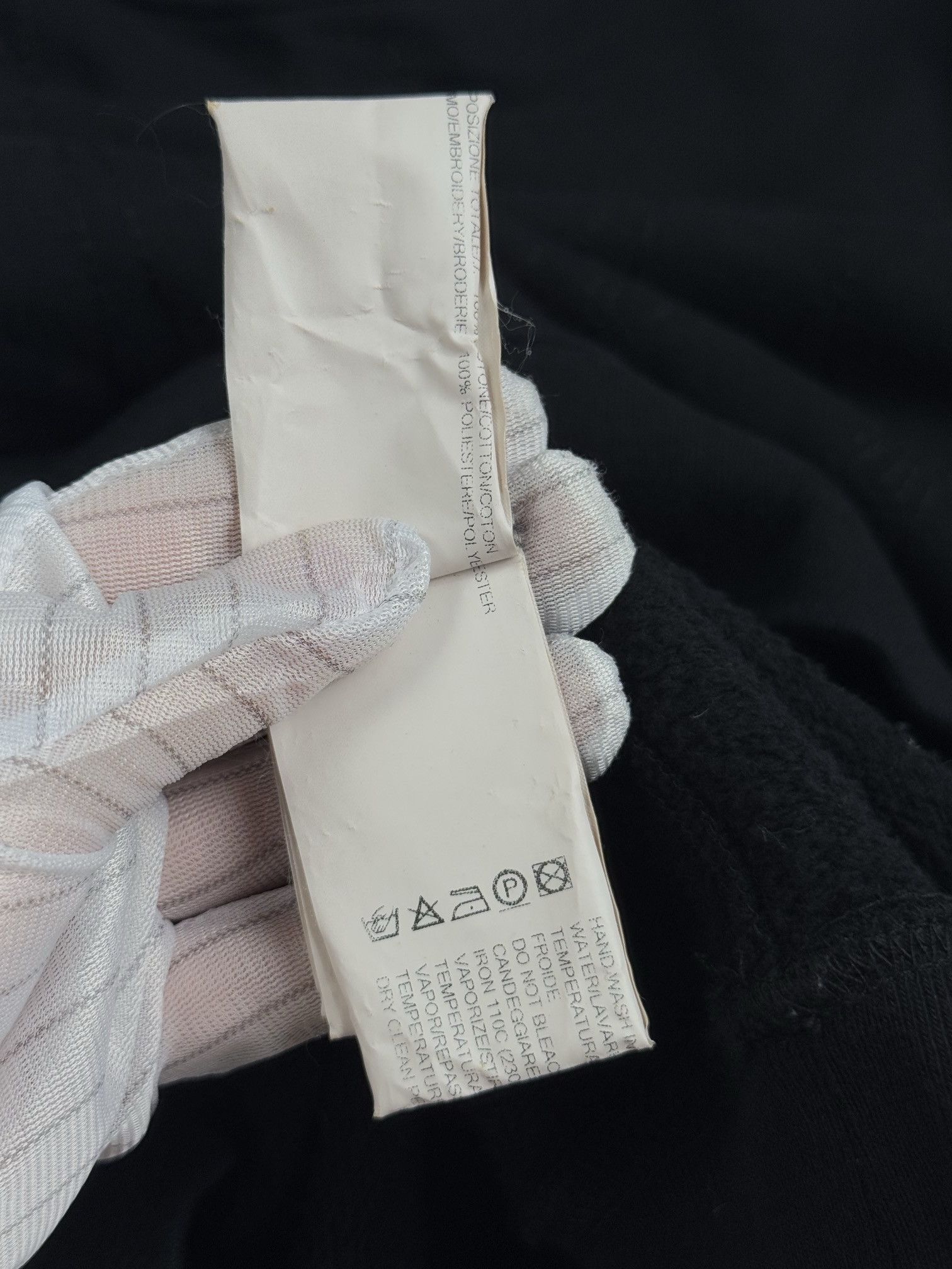 Rick Owens Drkshdw embordered sweatshirt S Size US S / EU 44-46 / 1 - 8 Thumbnail