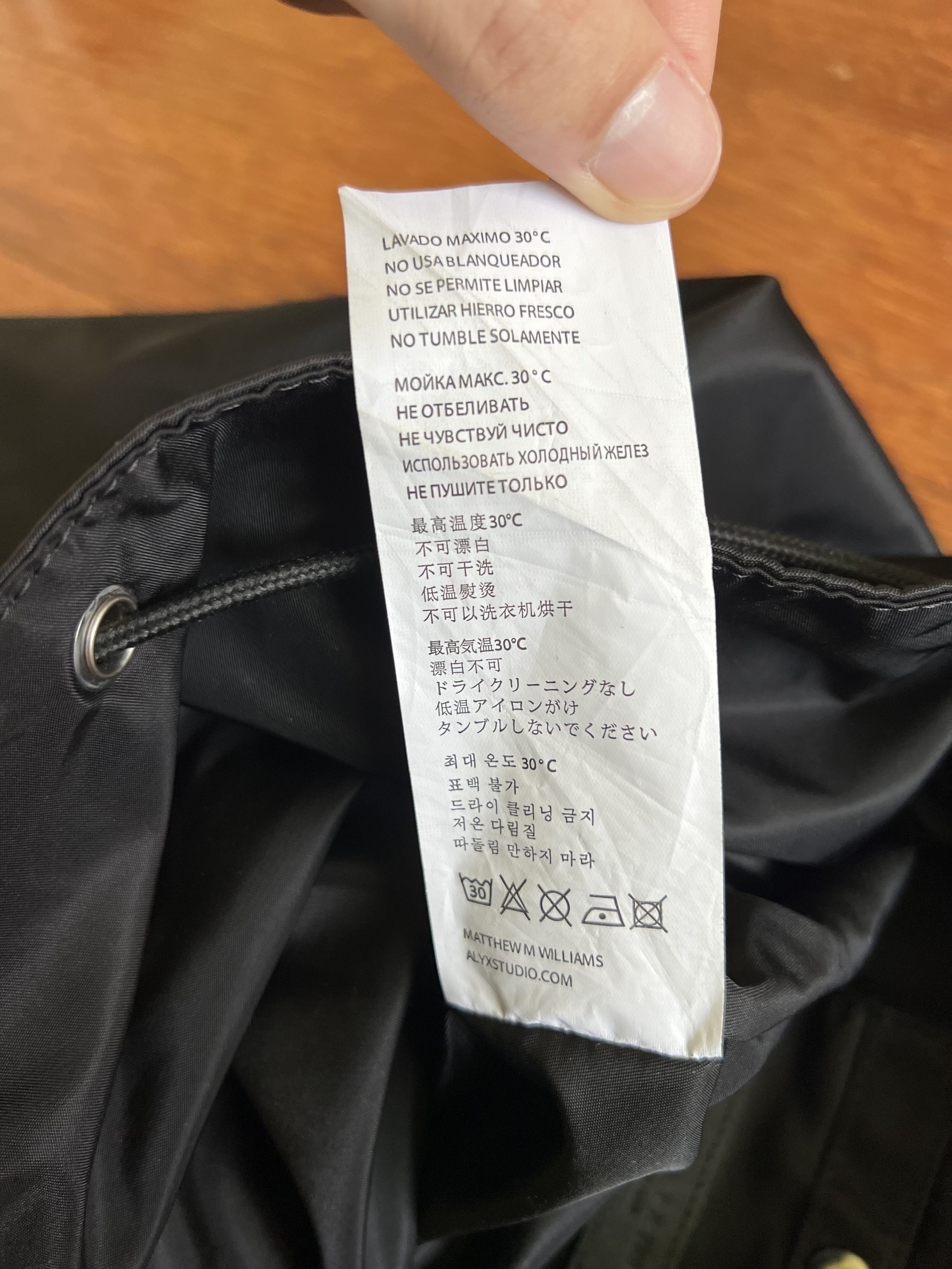1017 ALYX 9SM 💚 1017 ALYX 9SM Oversize Tank Backpack Black Size ONE SIZE - 12 Thumbnail