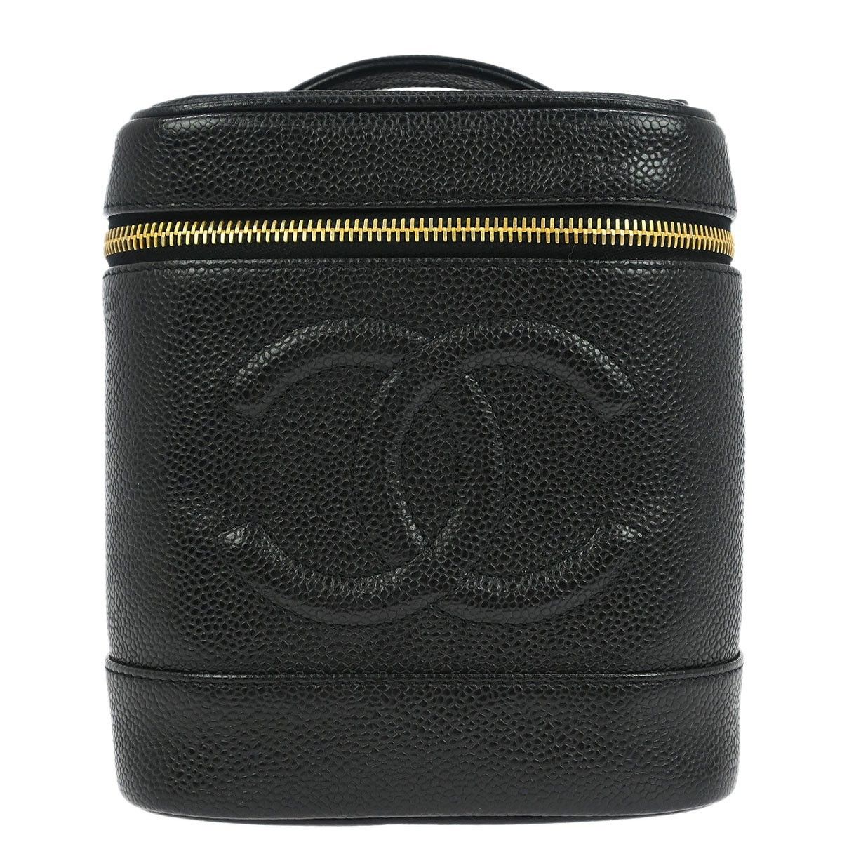 Chanel Chanel Vintage Timeless Cosmetic Case Caviar Size ONE SIZE - 1 Thumbnail