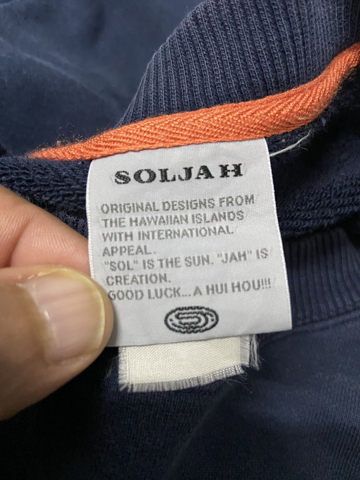 Japanese Brand VINTAGE SOLJAH HAWAIIAN BIG LOGO SWEATSHIRT Size US M / EU 48-50 / 2 - 10 Thumbnail