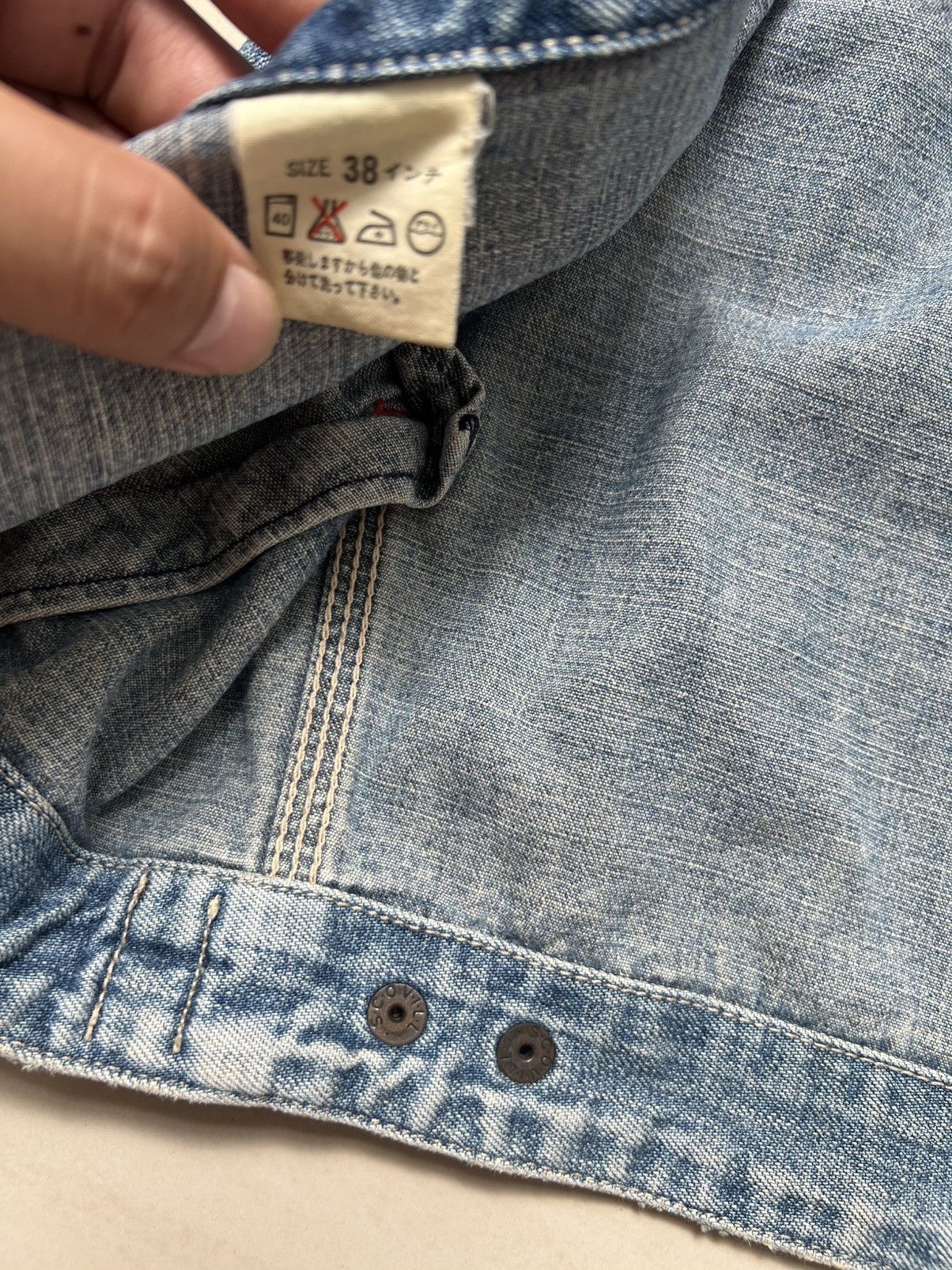 Levi's × Levi's Vintage Clothing × Vintage Vintage Levis Workers Denime Jacket Size US M / EU 48-50 / 2 - 6 Thumbnail