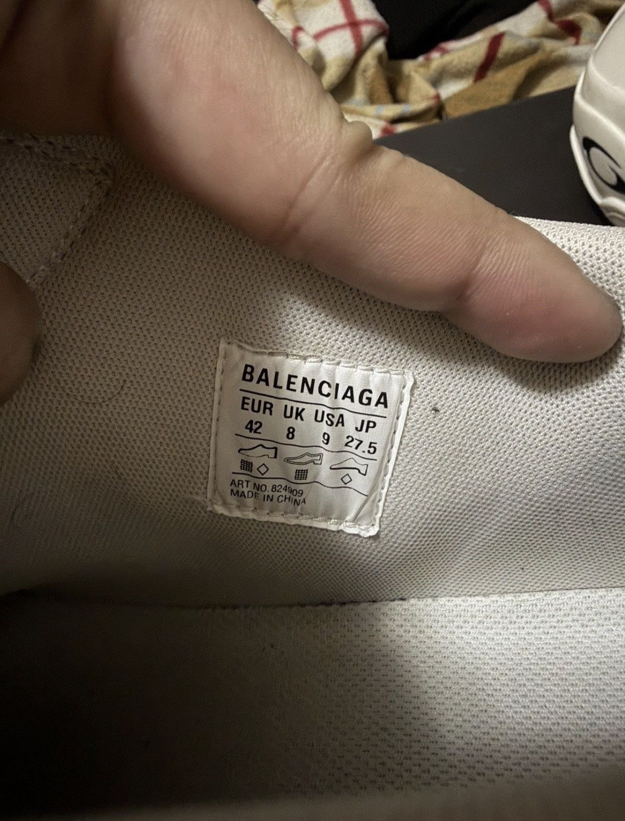 Balenciaga BALENCIAGA BASKETBALL SHOES Size US 9 / EU 42 - 5 Thumbnail
