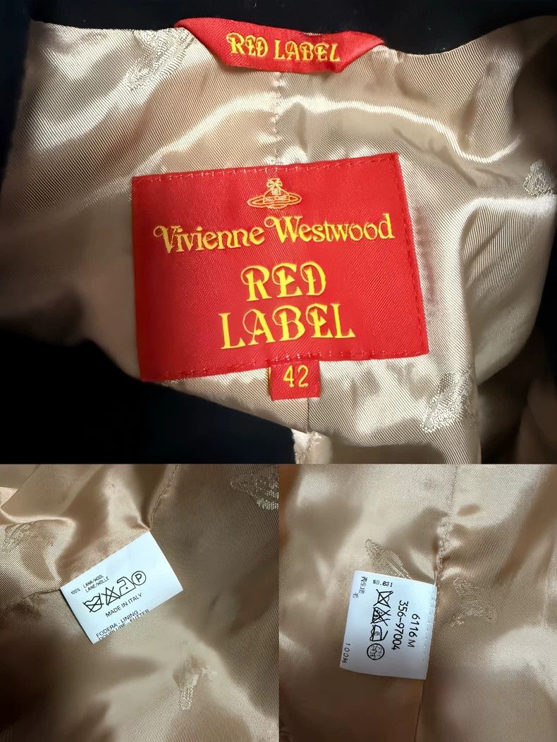 Vivienne Westwood Vivienne Westwood Italian badges and woolen overcoats Size L / US 10 / IT 46 - 6 Thumbnail