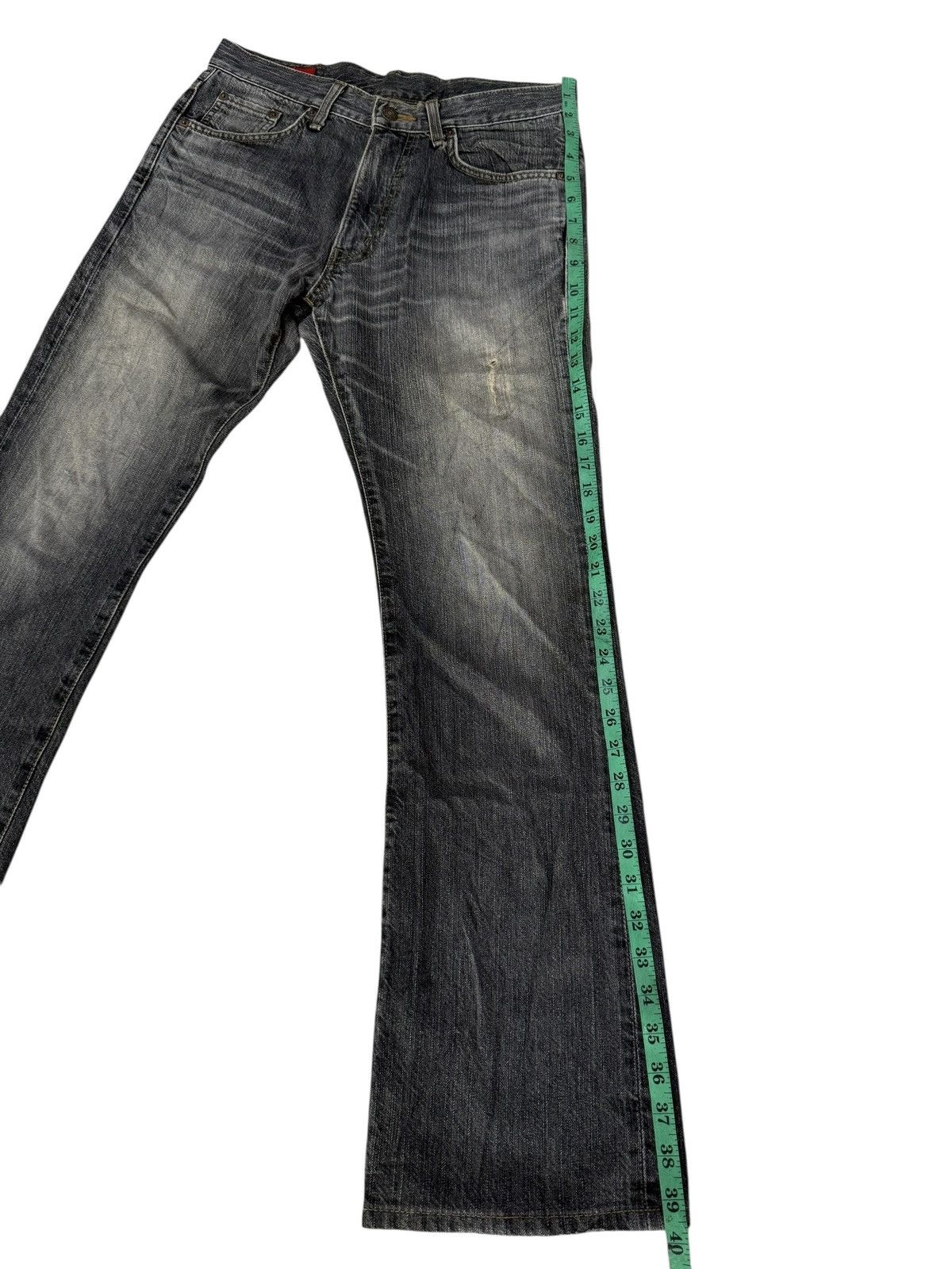 Edwin Flared Jeans Edwin 503 Japan Distressed Boot Cut Denim Size US 29 - 12 Thumbnail