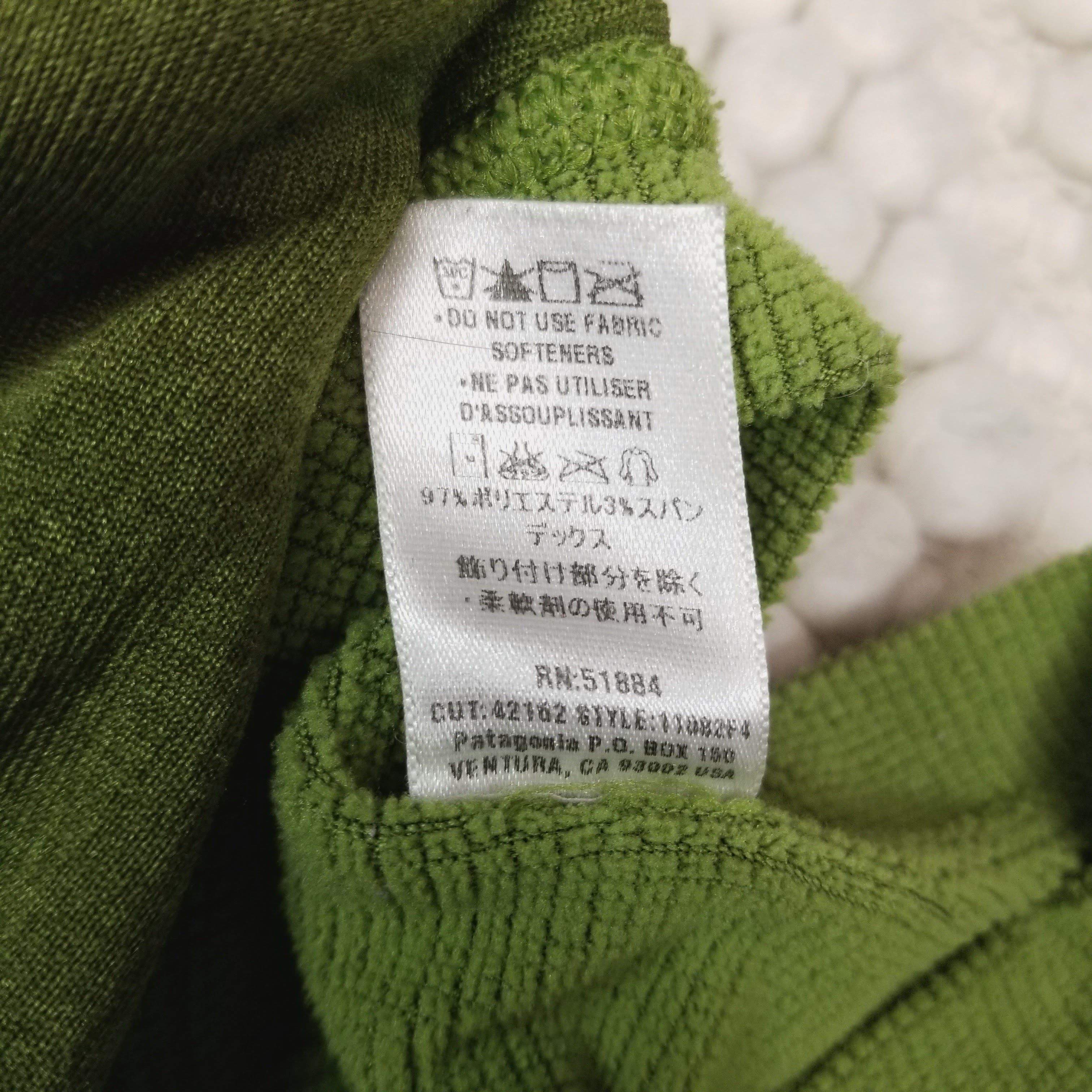 Patagonia Men's Vintage R1 Polartec Power Grid Fleece Size US S / EU 44-46 / 1 - 8 Thumbnail