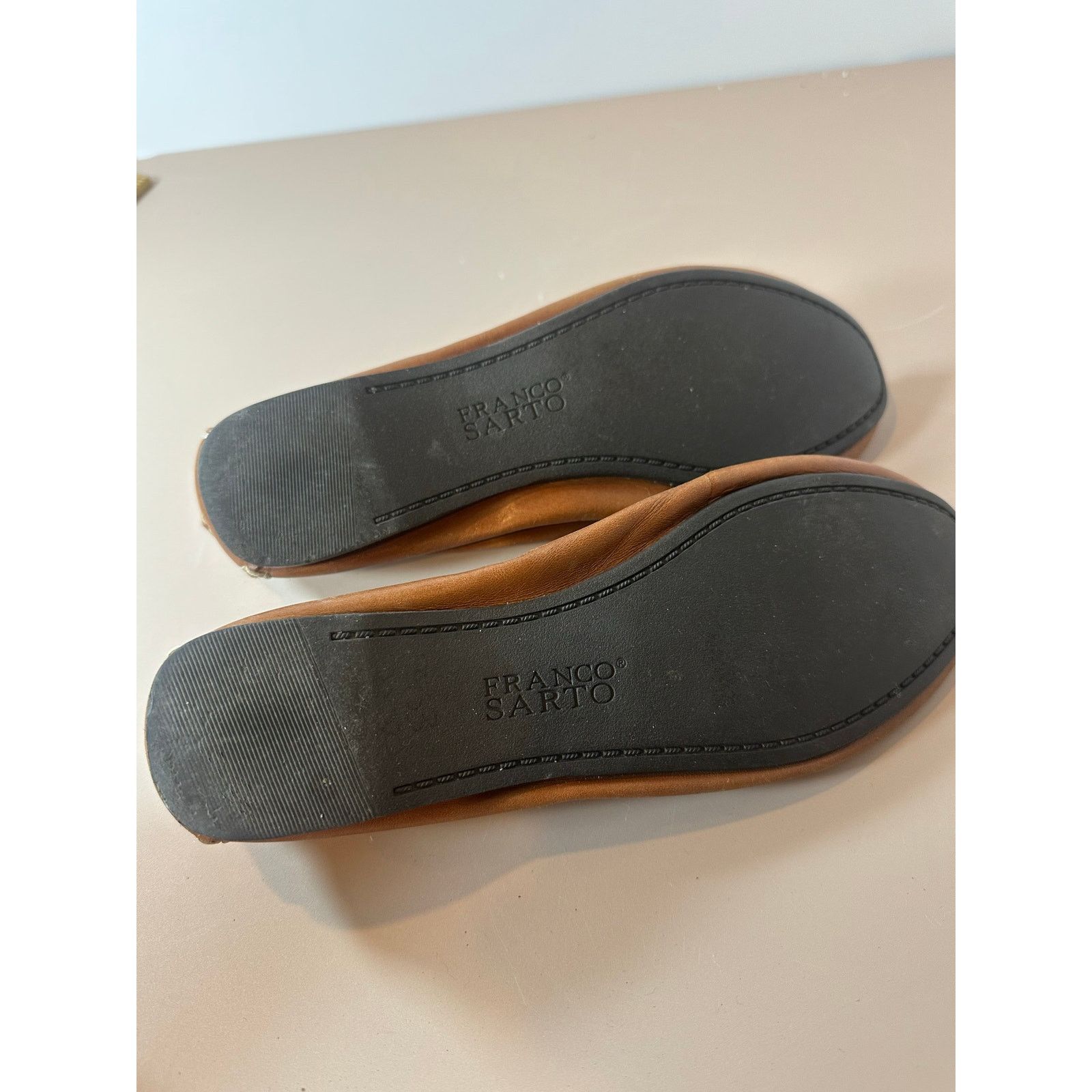 Franco Sarto Franco Sarto Kaiser Penny Loafers Women's 8 Leather Brown Size US 8 / IT 38 - 9 Thumbnail