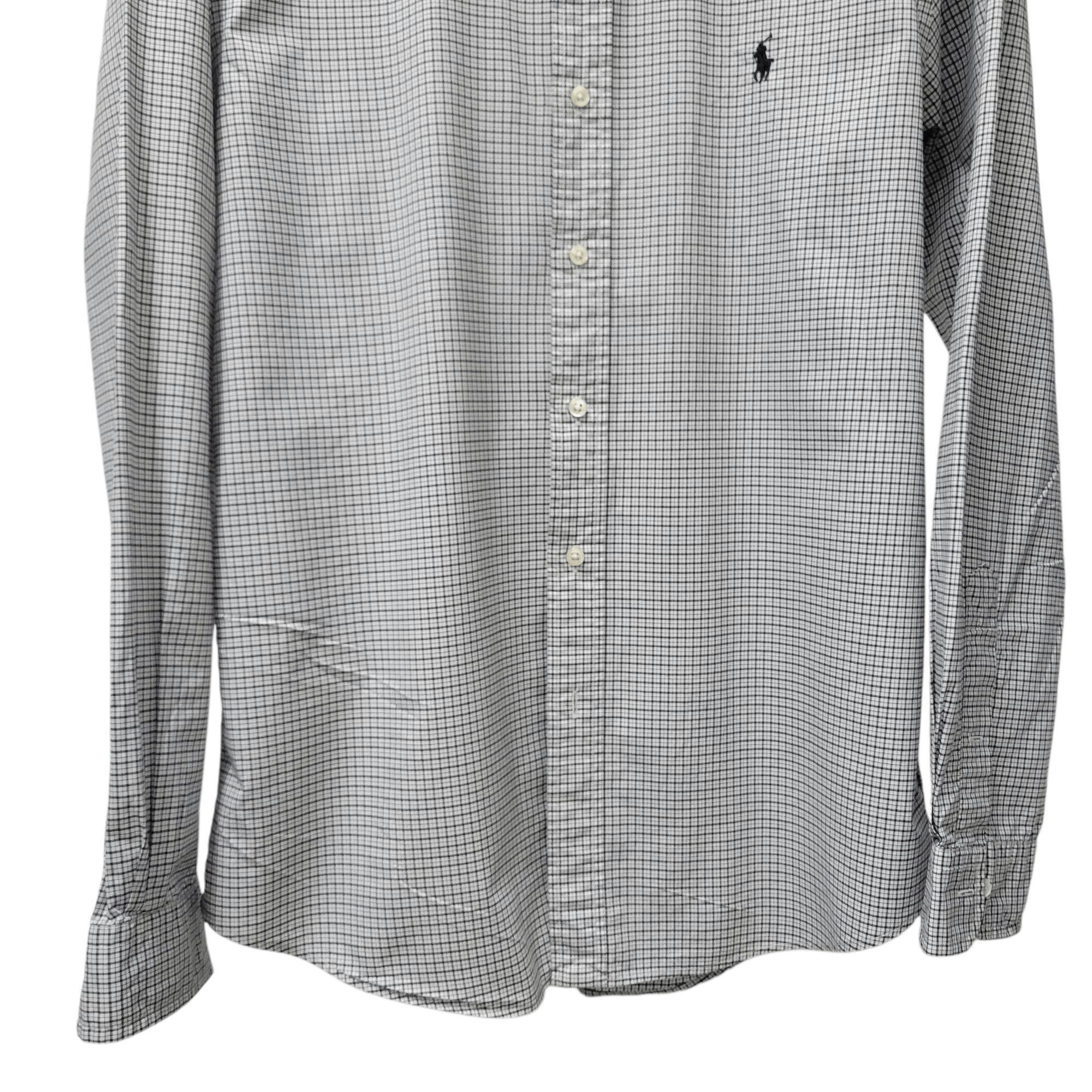 Ralph Lauren Ralph Lauren Slim-Fit 100% Cotton Stretch Plaid Shirt Large Size US L / EU 52-54 / 3 - 4 Thumbnail