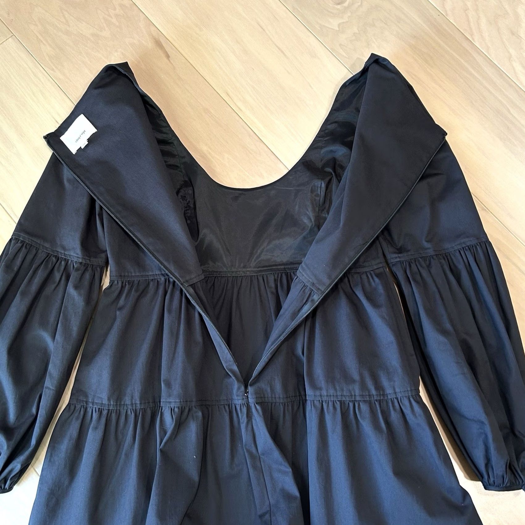 Cinq a Sept Cinq à Sept Rose Tiered Ruffle Mini Dress In Black Women’s 10 Dress Size L / US 10 / IT 46 - 6 Thumbnail