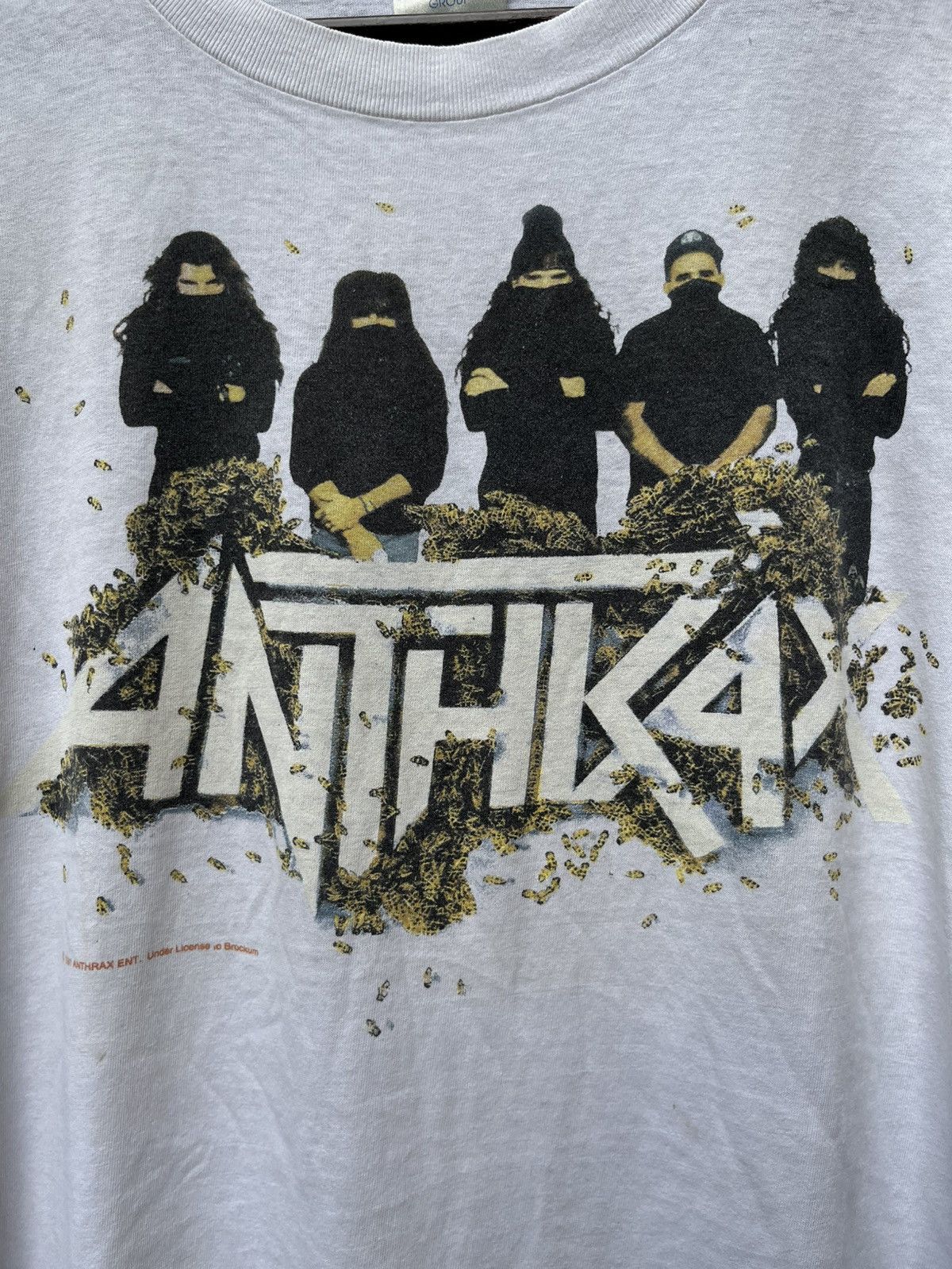 Band Tees Vintage Anthrax Attack of the Killes bee’s tour 1991 Size US XL / EU 56 / 4 - 2 Thumbnail