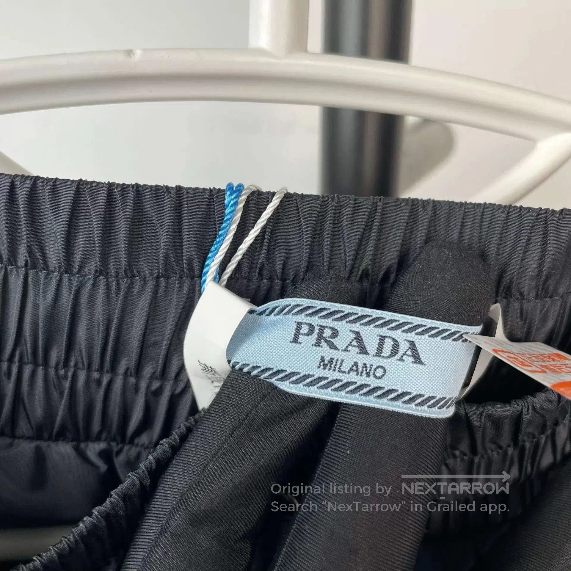 Prada Black Casual Pants with Elastic Waist. Size US 36 / EU 52 - 4 Thumbnail