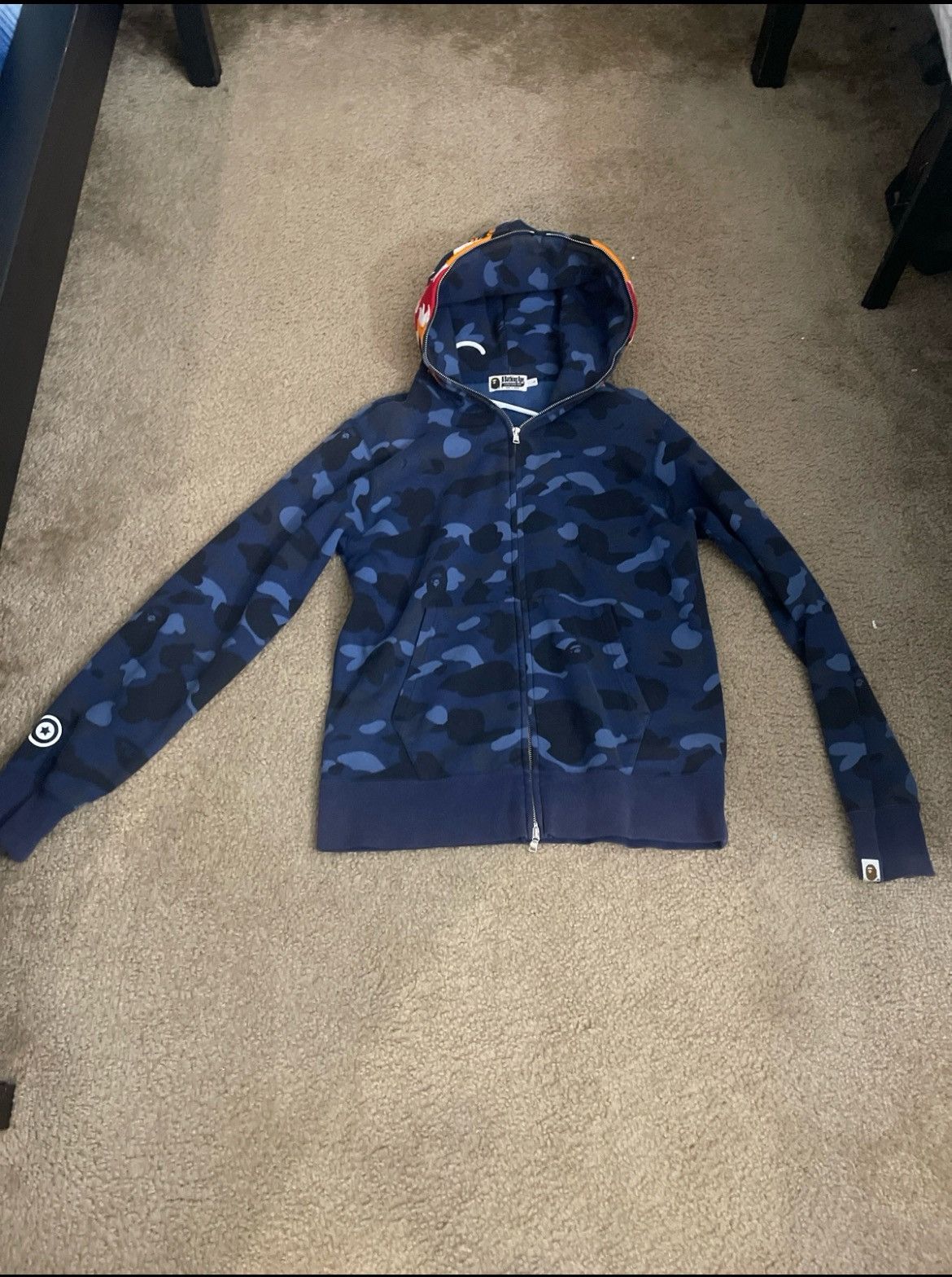 Bape Color Camo Tiger Full Zip Hoodie Size US L / EU 52-54 / 3 - 3 Thumbnail