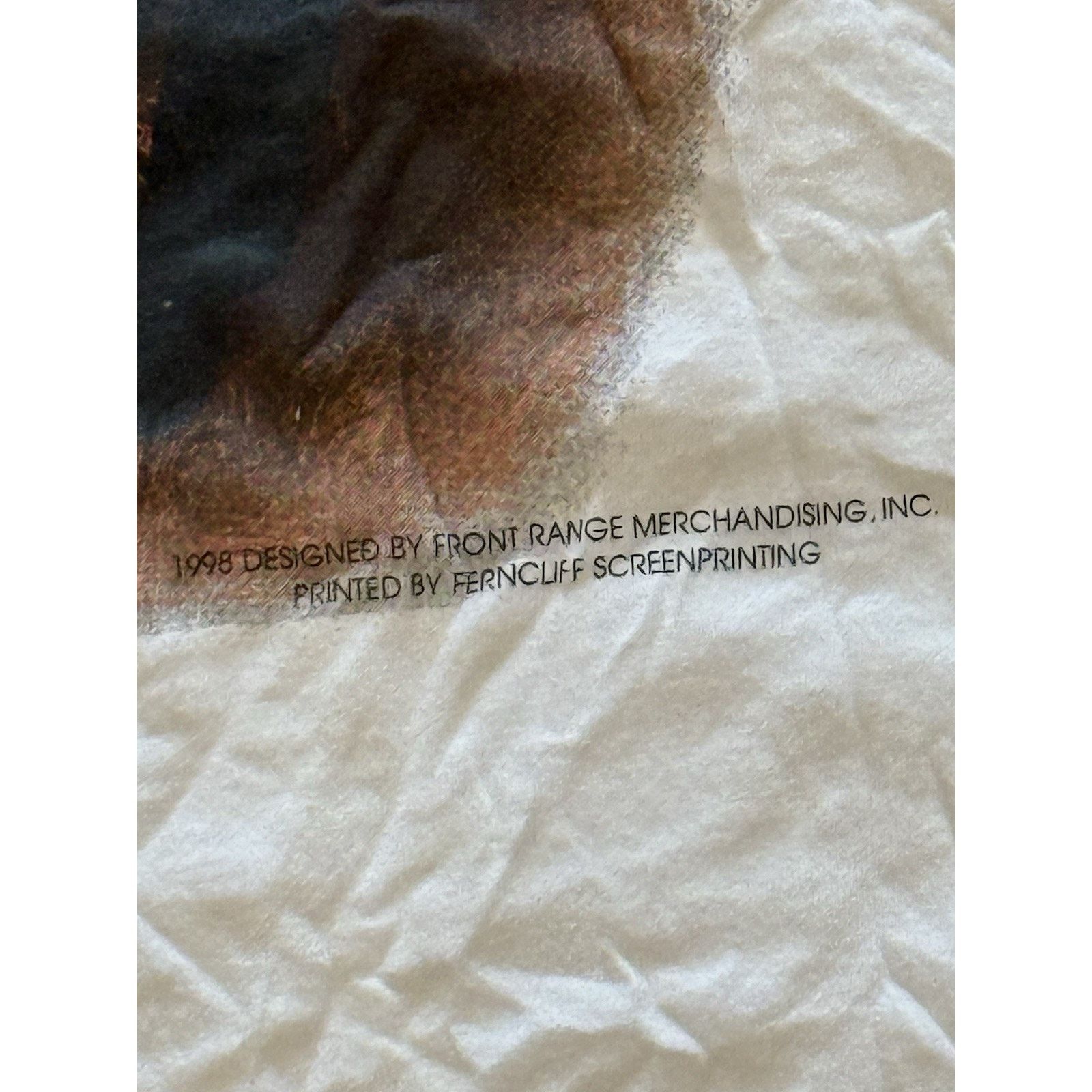 Fruit Of The Loom Vintage Alabama Fan Club 1998 Tour White Graphic Concert Tee Size US L / EU 52-54 / 3 - 7 Thumbnail
