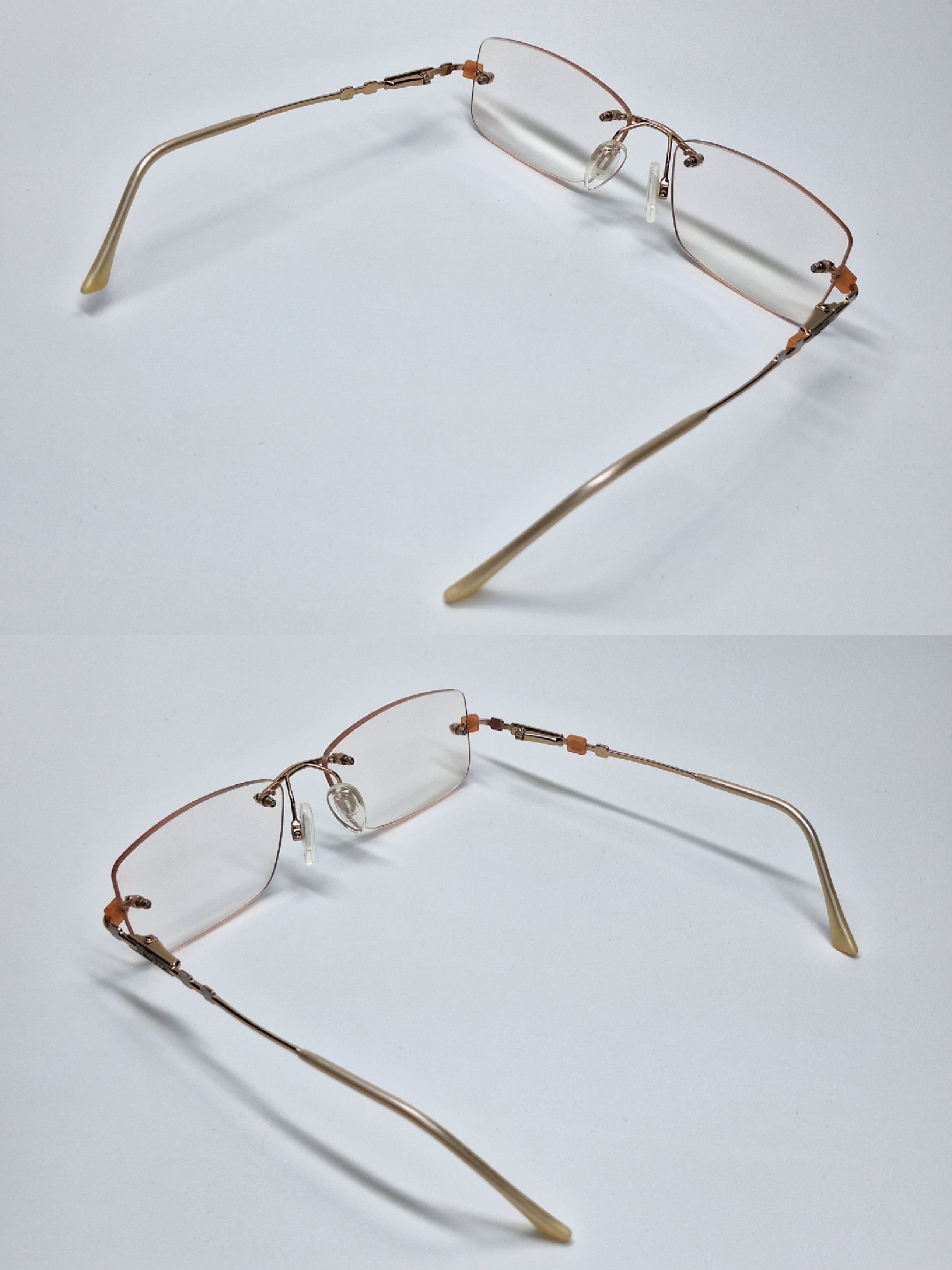 Cazal Vintage Cazal High-End Rimless Eyeglass Frame Luxury Rare Size ONE SIZE - 7 Thumbnail