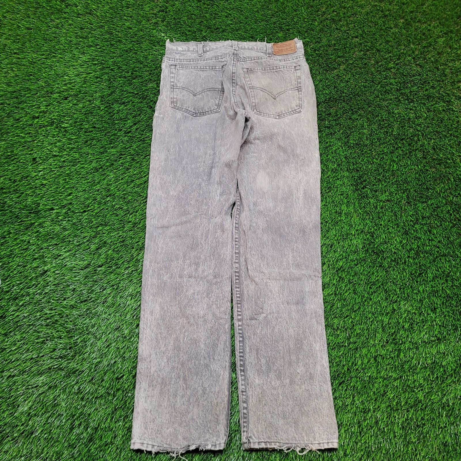 Levi's VTG 90s Levi's Jeans 32x33 (Tag 34x32) High Rise Acid Wash Size US 32 / EU 48 - 5 Thumbnail
