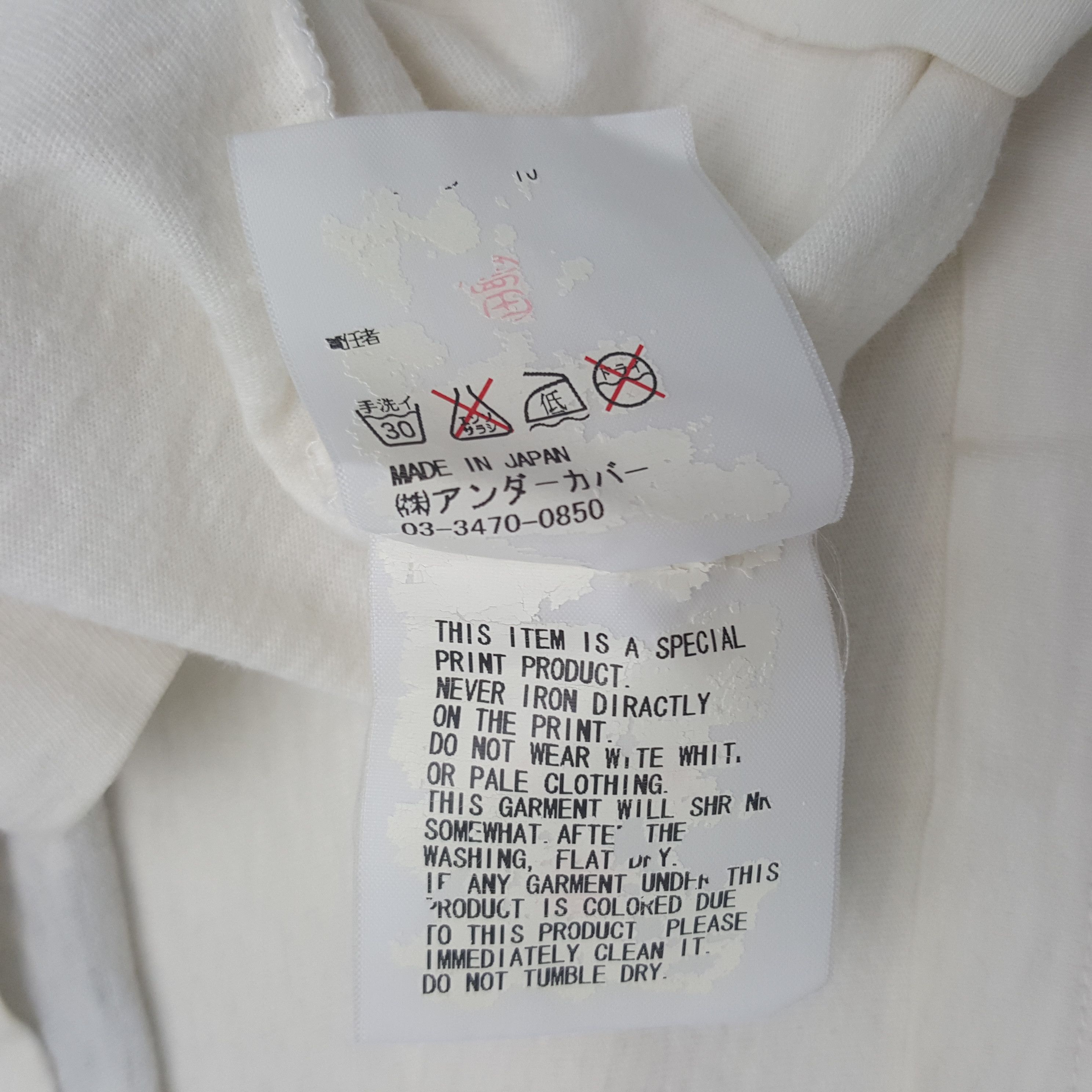 Japanese Brand × Undercover × Vintage Vintage Undercover We Silence Tshirt Size US M / EU 48-50 / 2 - 7 Thumbnail