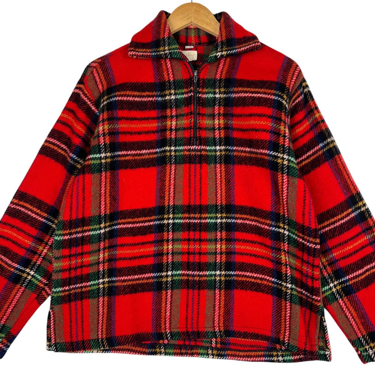 Vintage 💥 VINTAGE CAMPUS WOOL CHECK PLAID TARTAN Size US M / EU 48-50 / 2 - 3 Thumbnail