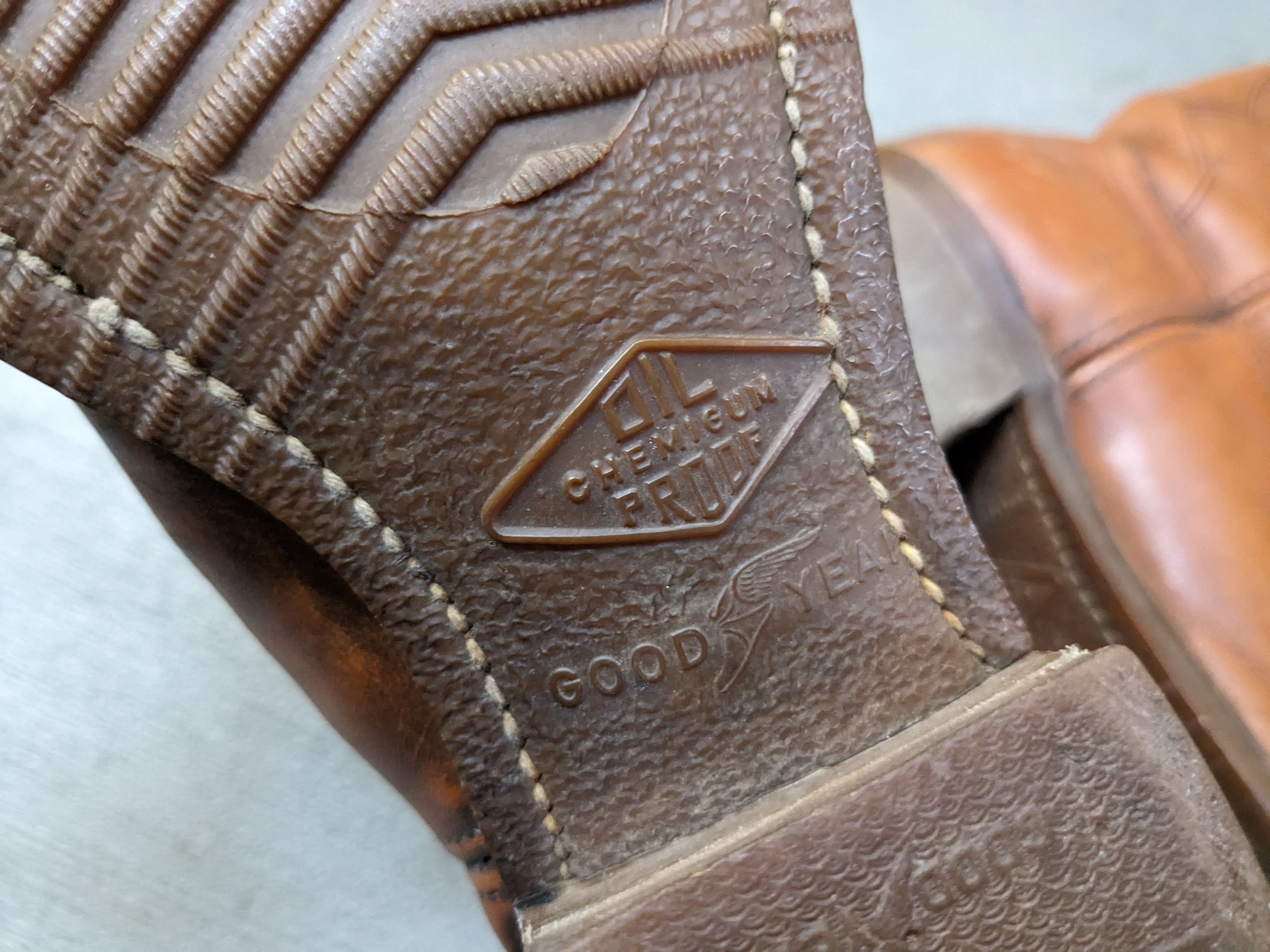 Genuine Leather Vintage Cowboy Boots Size 9.5 Brown Leather Western USA Size US 9.5 / EU 42-43 - 17 Thumbnail