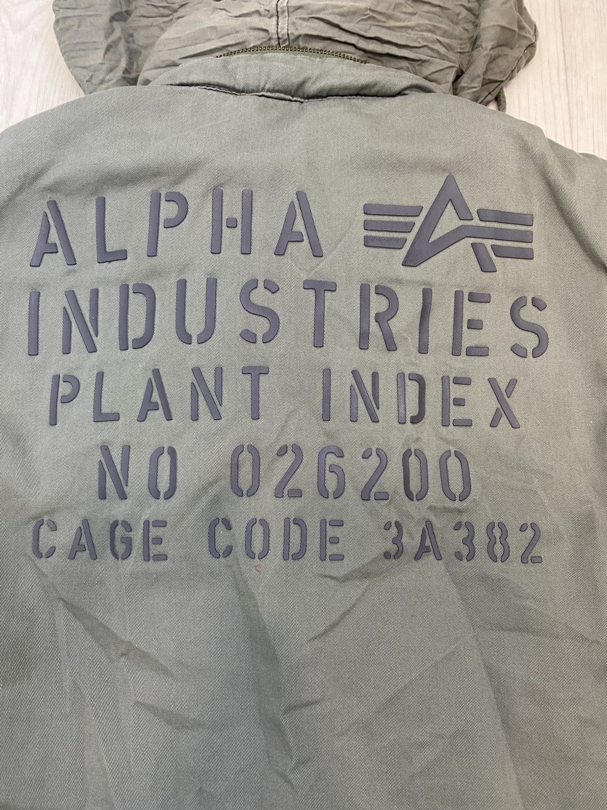 Alpha Industries × Vintage Alpha Industries M65 Military Vintage Jacket Big Logo size L Size US L / EU 52-54 / 3 - 4 Thumbnail