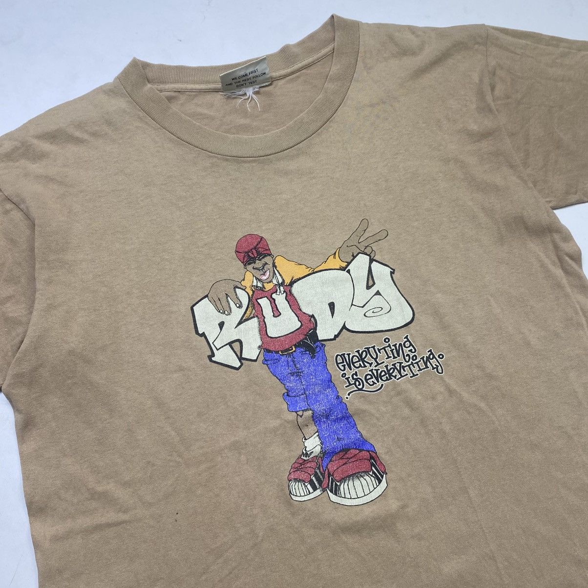 Rap Tees × Vintage Vintage Rudeboy everyhthing is everything T-shirt Size US L / EU 52-54 / 3 - 5 Thumbnail