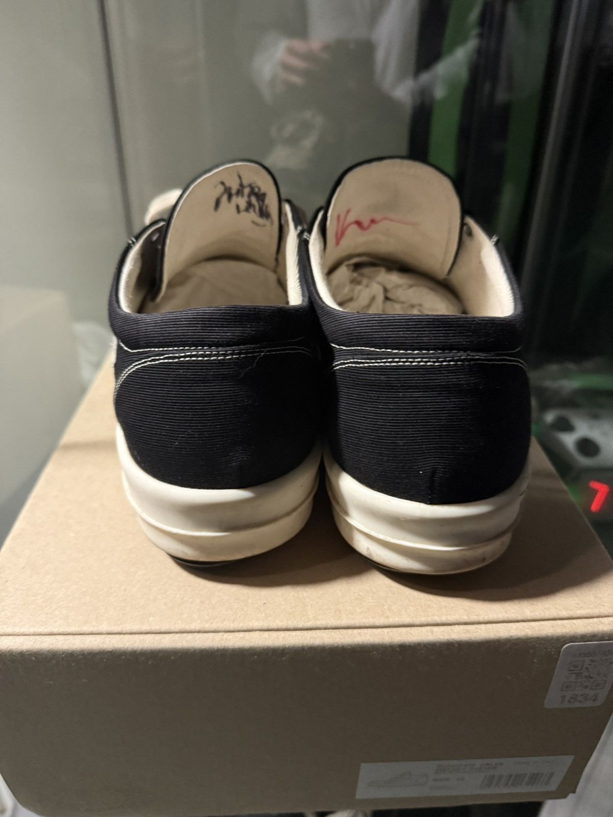 Rick Owens Rick Owens Drkshdw Vintage low top Size US 12 / EU 45 - 14 Thumbnail