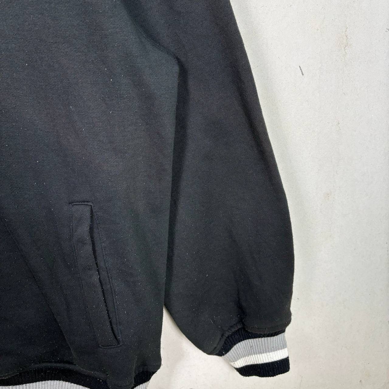 Vintage 90s Cross Colours Black Varsity Jacket