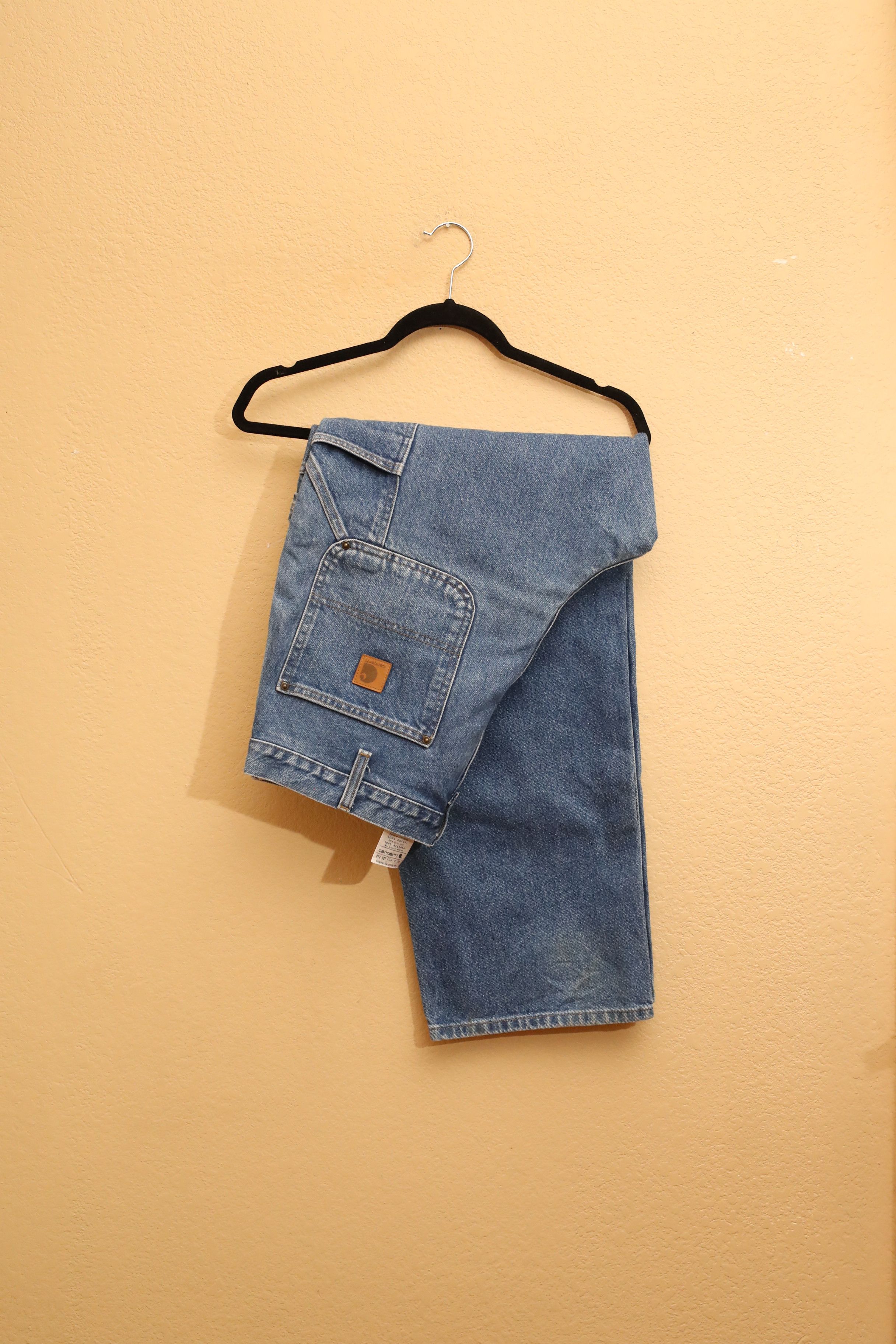 Carhartt Carhartt Men's Double Front Logger Dungaree (36x30) Size US 36 / EU 52 - 2 Thumbnail