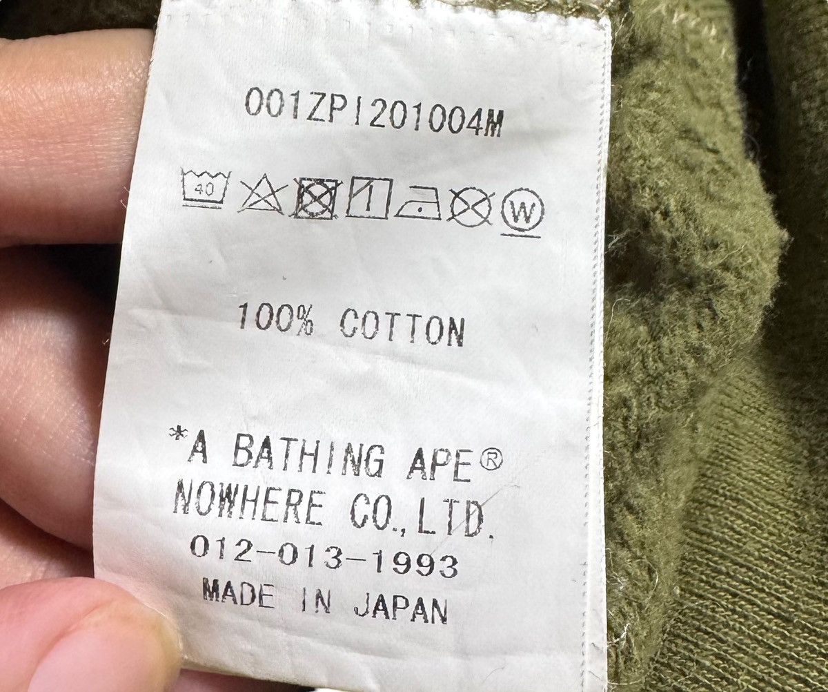 Bape BAPE Shark Full Zip Hoodie Green camo Size US M / EU 48-50 / 2 - 11 Thumbnail