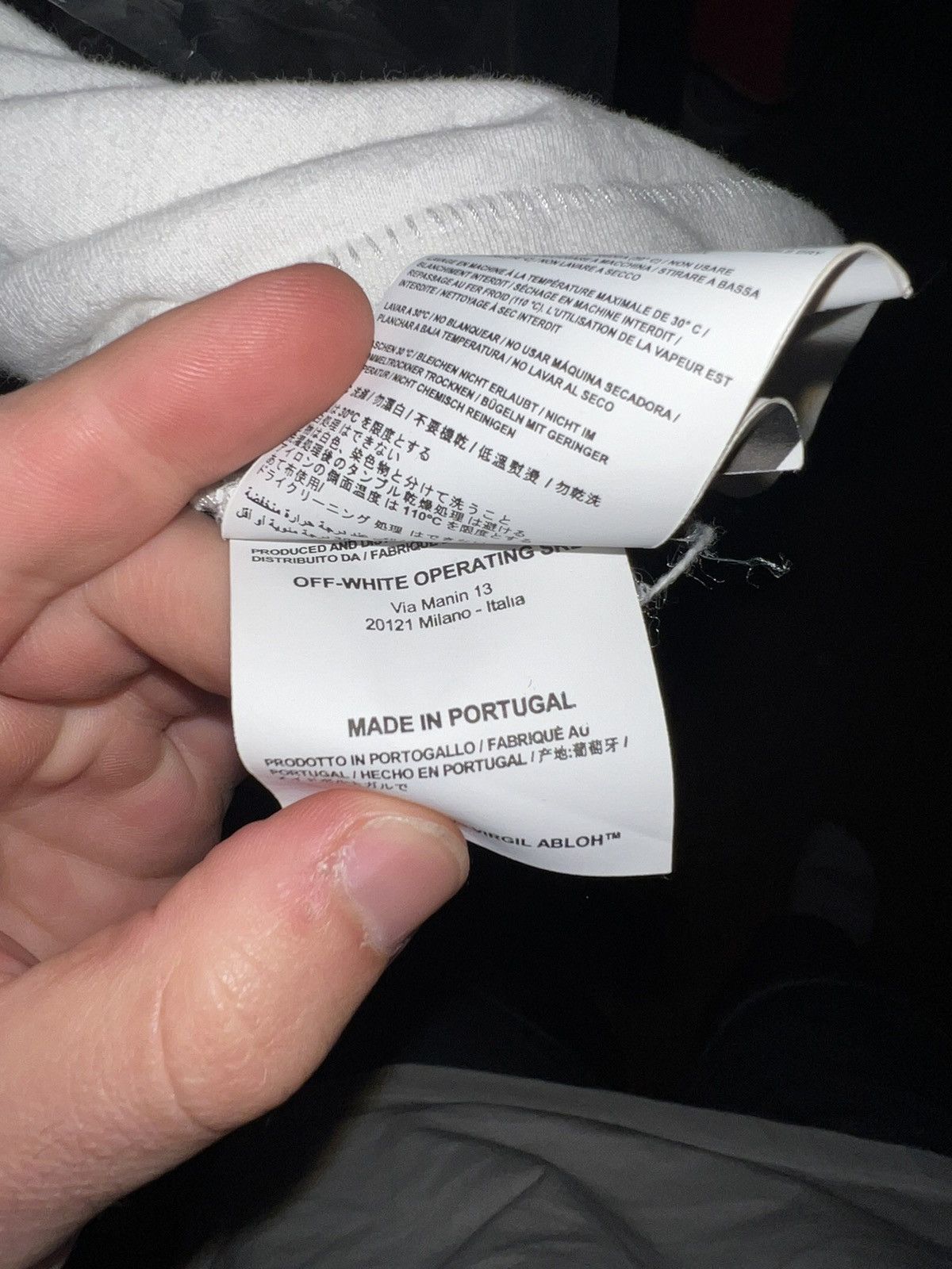 Off-White Off White “Seeing Things” Tee Size US S / EU 44-46 / 1 - 11 Thumbnail