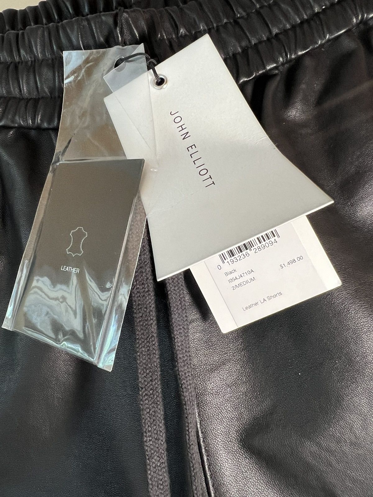 John Elliott John Elliott Leather LA Shorts Size US 33 - 1 Thumbnail